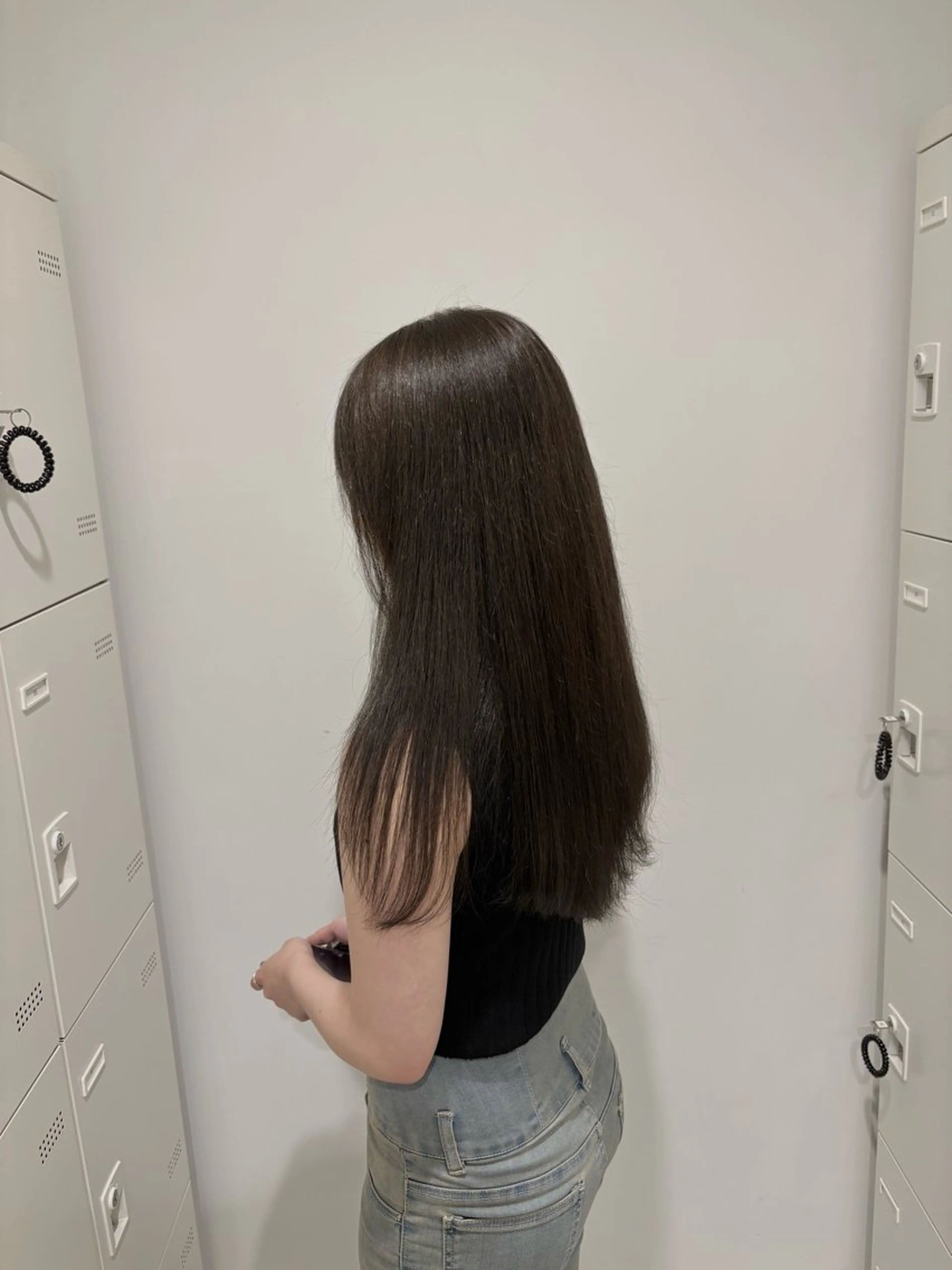 ロング カット 縮毛矯正 トリートメント 🤍レイヤーカット /顔まわりカット🤍のヘアスタイル