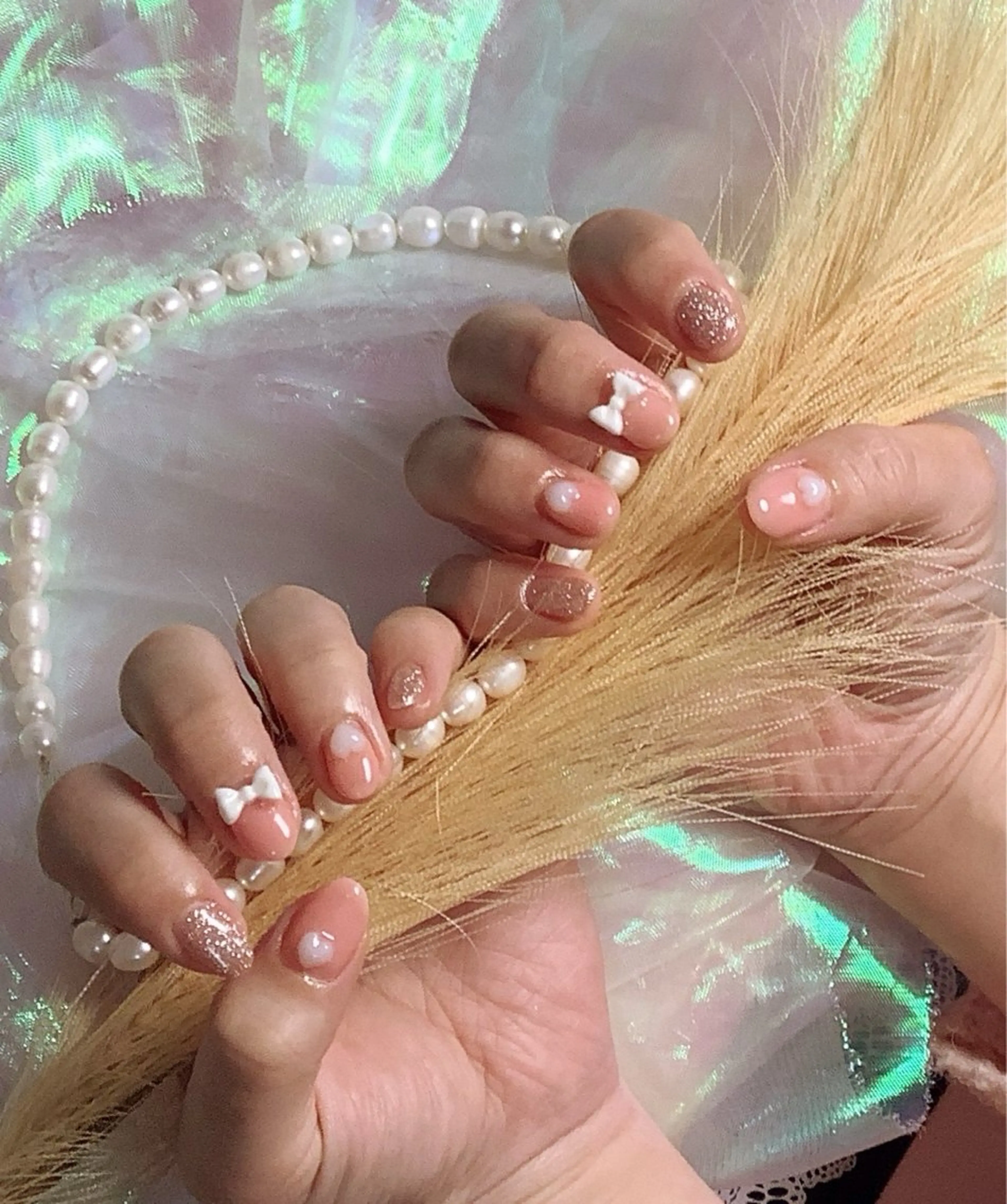 ネイル pink ladyサロン所属・べ にのネイルデザイン