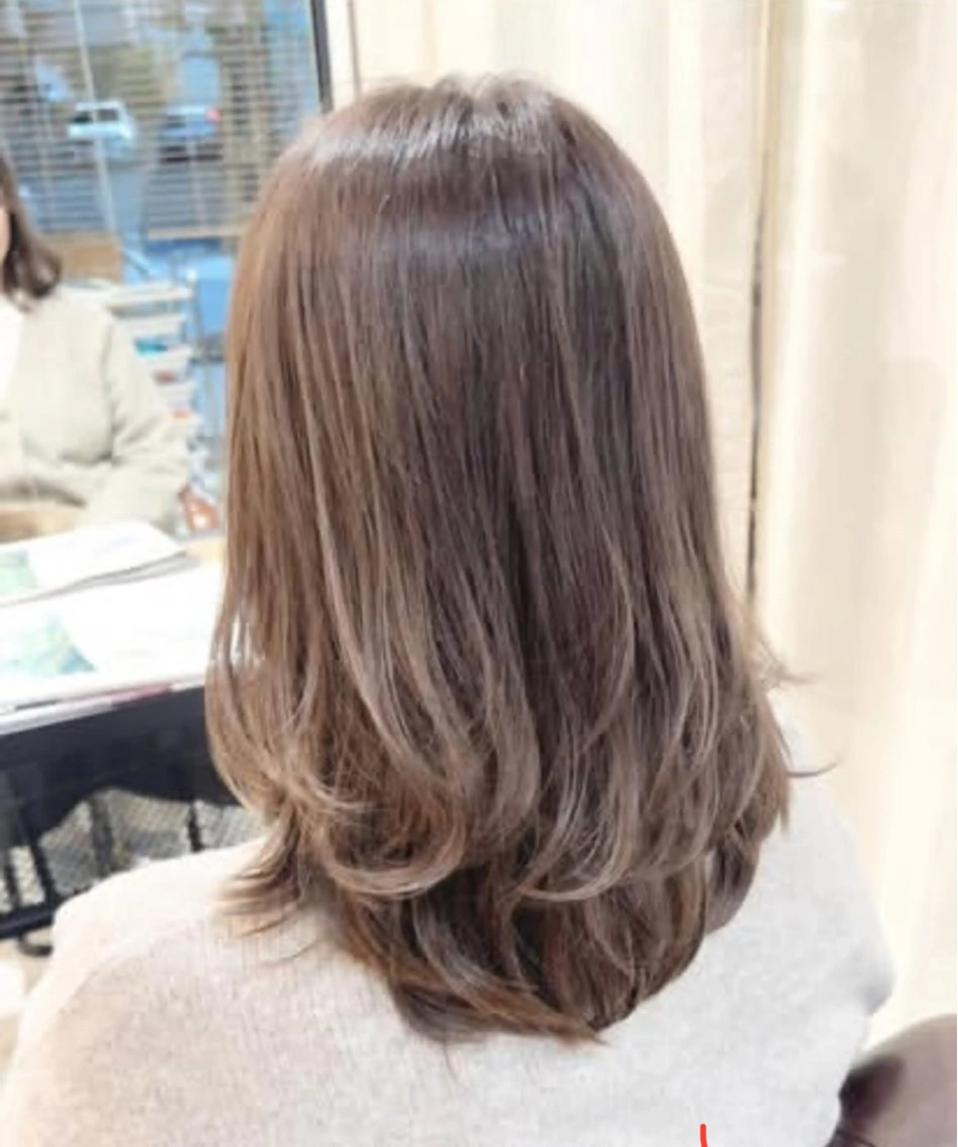 セミロング 美髪✨艶髪✨髪質改善 カラー特化❣辻本悠心のヘアスタイル