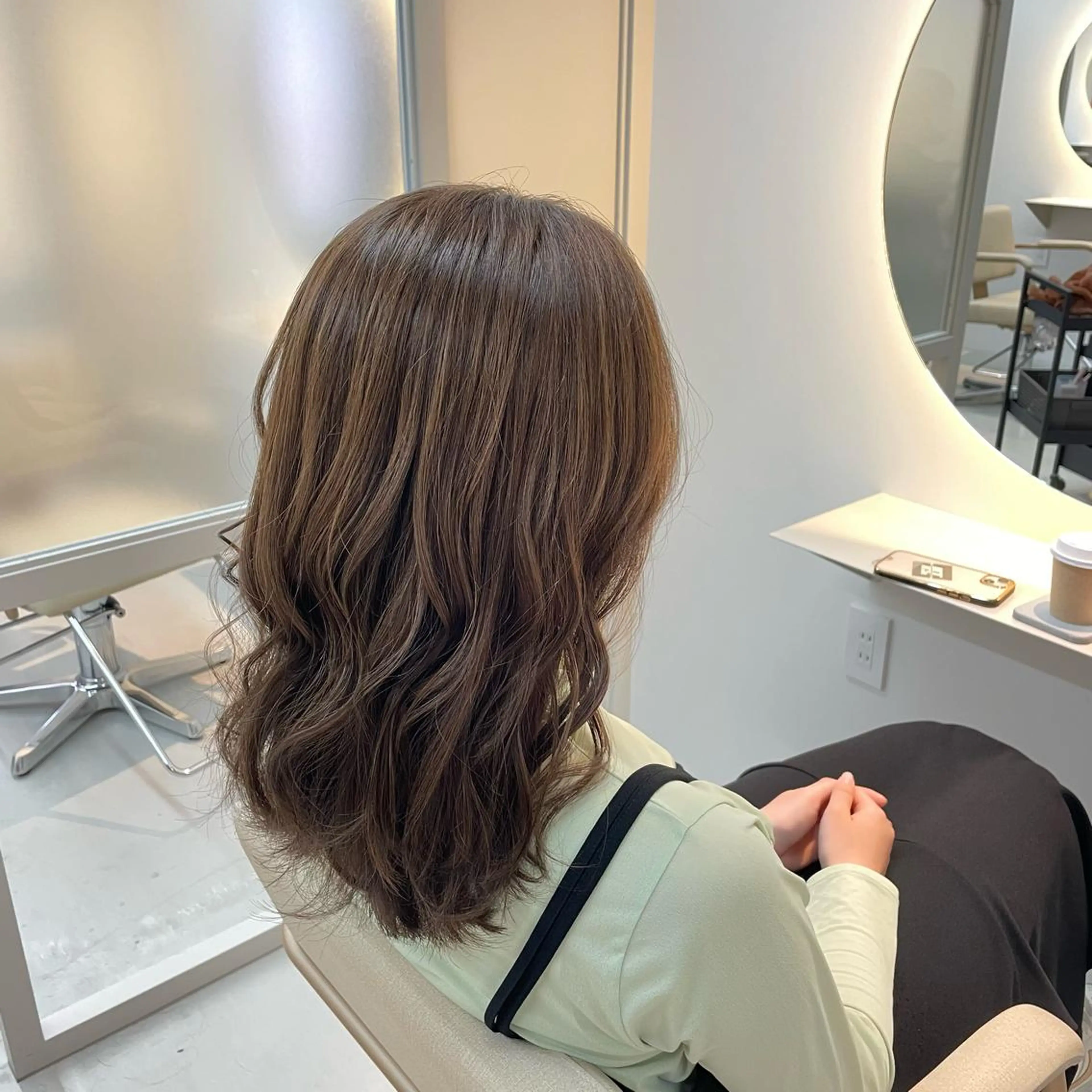 セミロング カラー sida西院店/ 西村真夜のヘアスタイル