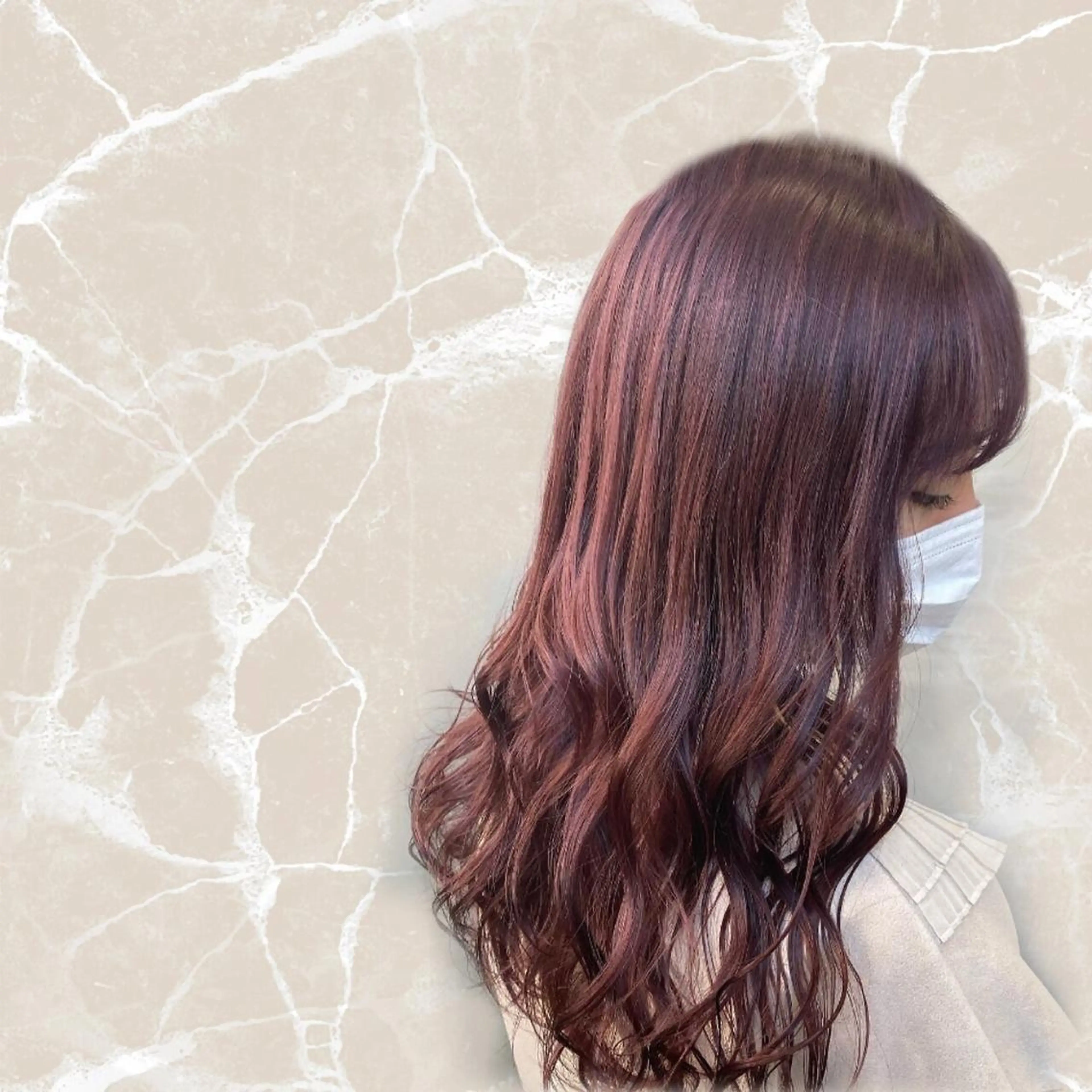 セミロング カラー 🦉静かに過ごしたい 方、個室席🦉タナカのヘアスタイル