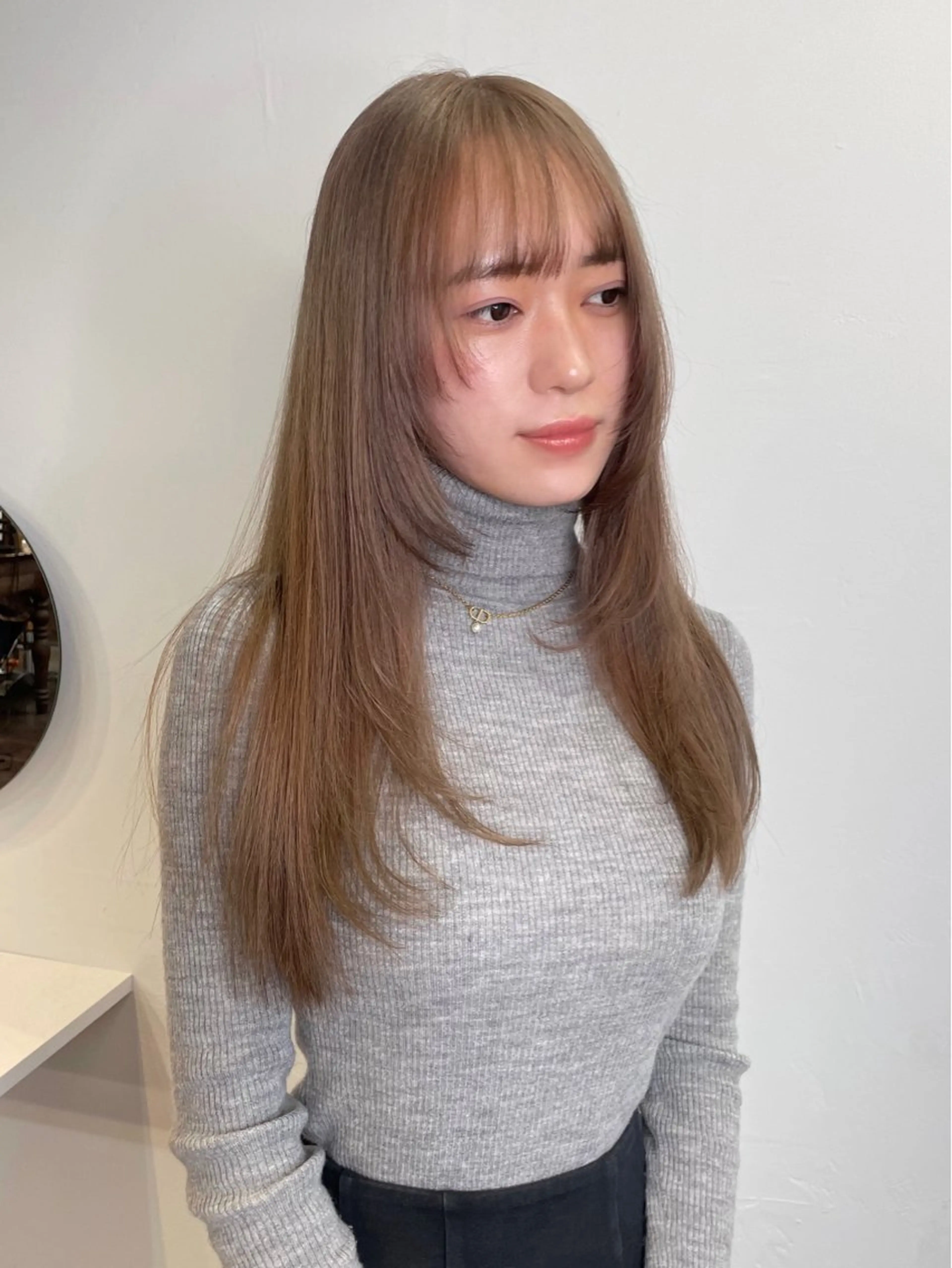 【ブリーチありダブルカラー】ベージュ/梅田/ケアブリーチ/ハイトーンの写真