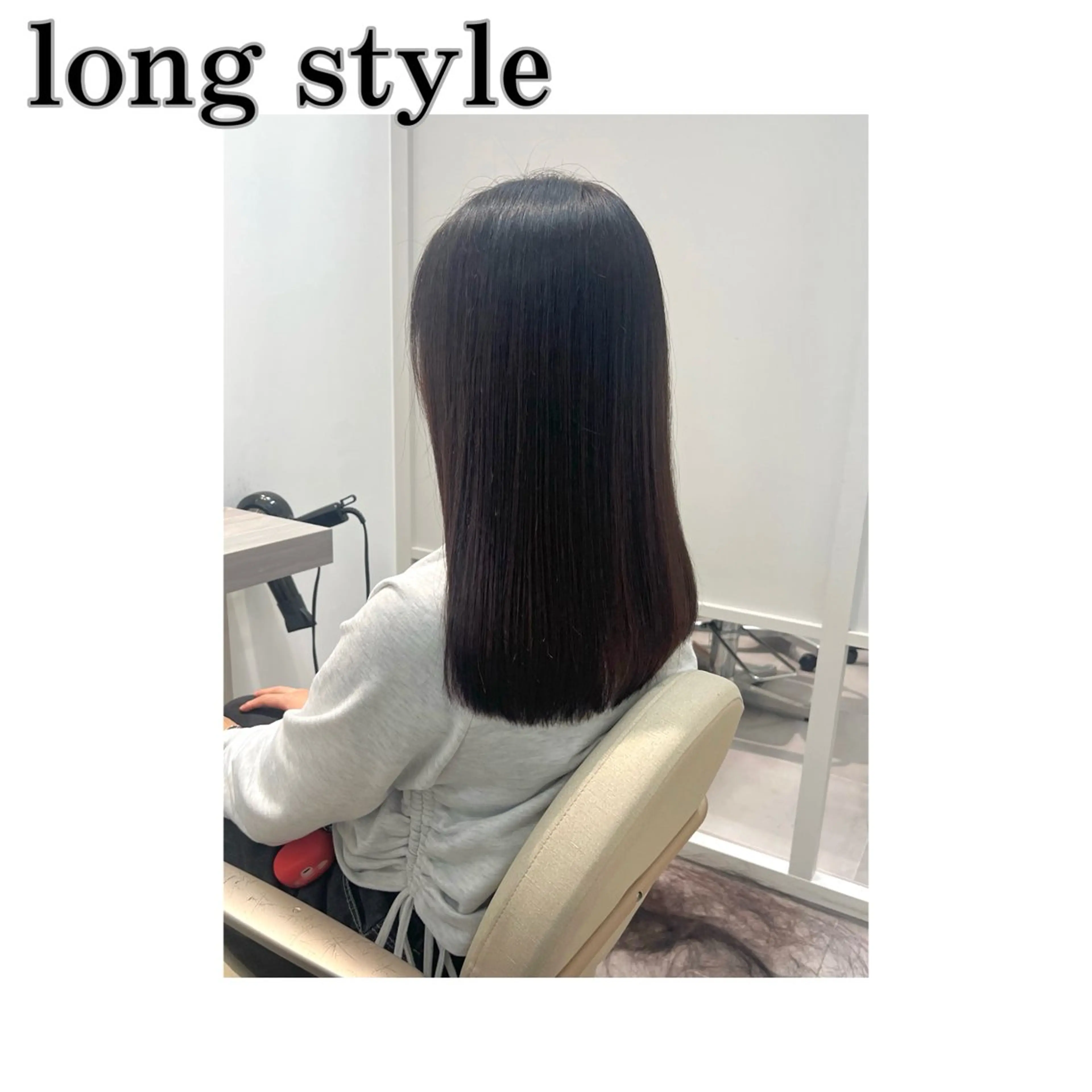 ロング ロング 🌱ボブ／艶髪／ 縮毛矯正🌱茉奈のヘアスタイル