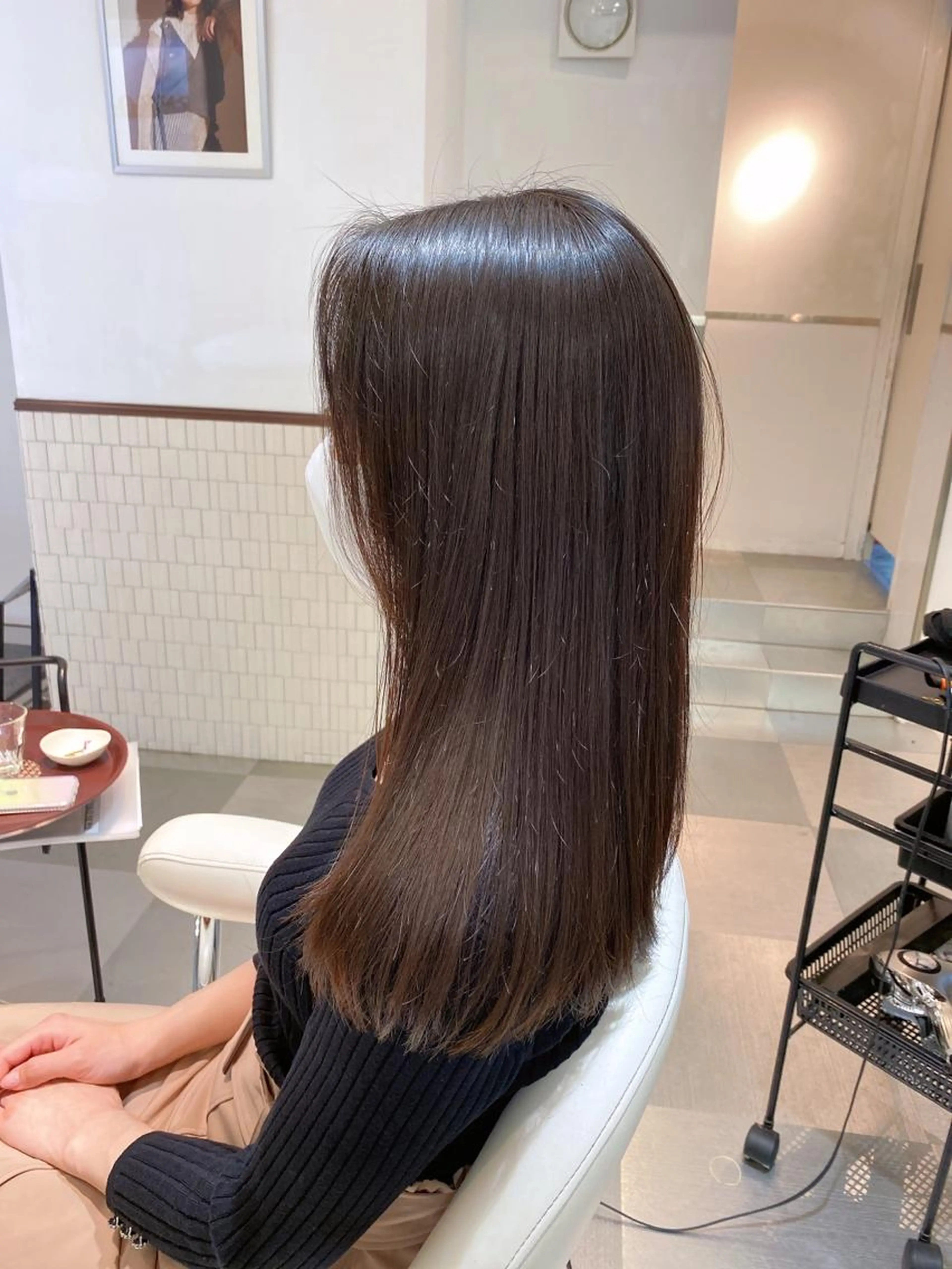 カット&ストレート&前処理トリートメントの写真