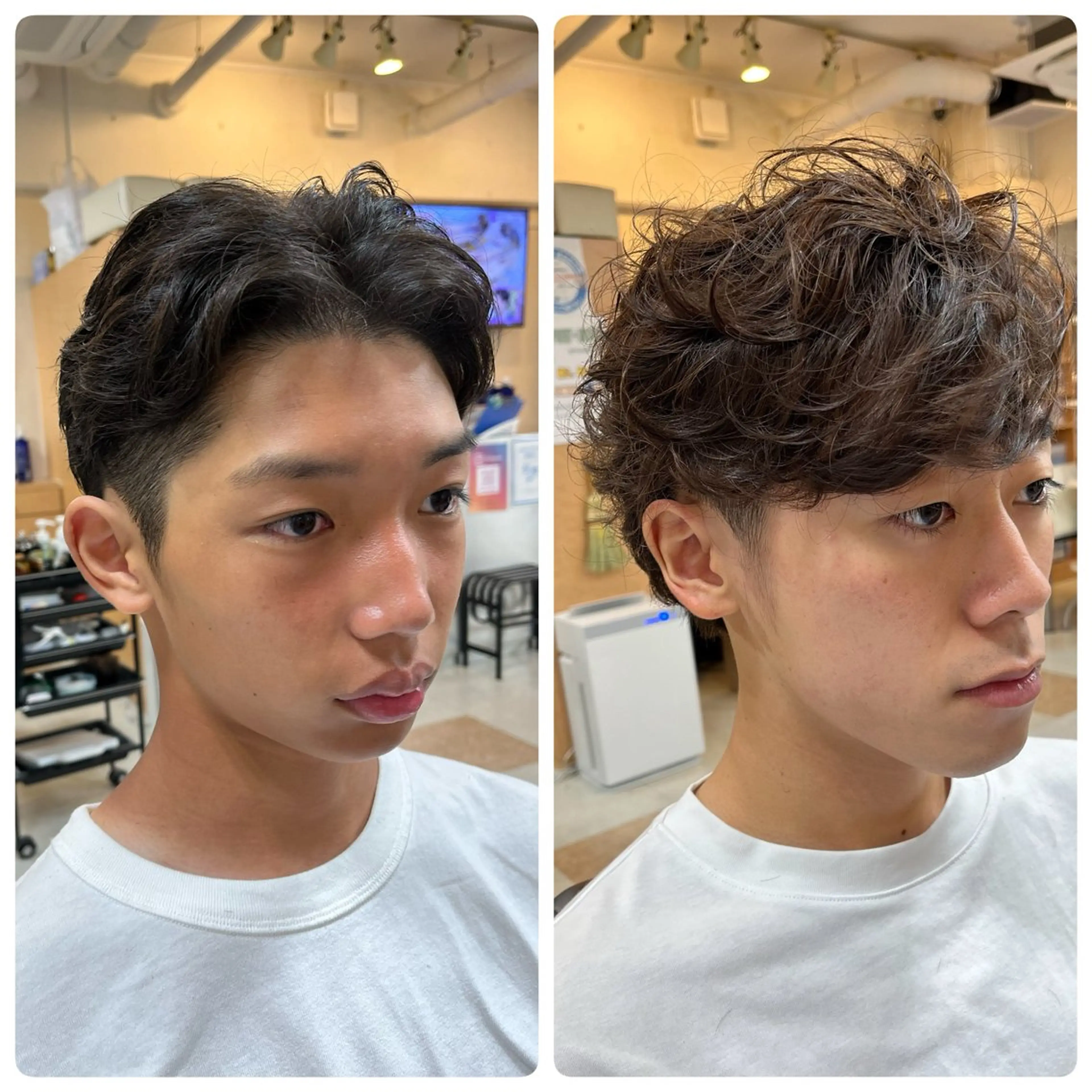 パーマ メンズ COIFFURE DOUX(コアフィールドゥ)所属・✂︎men's hair✂︎立石亮のヘアスタイル