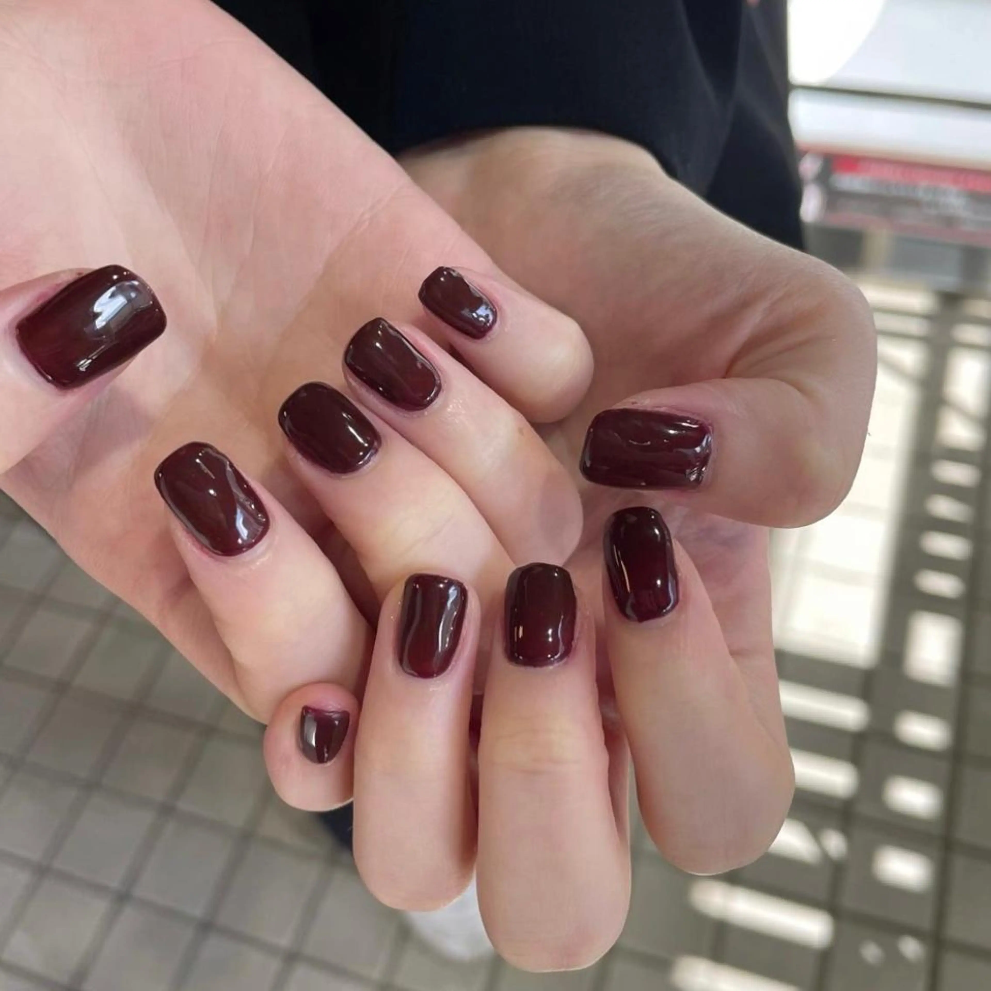 ネイル ワンカラーネイル メンズ/艶髪/カラー サクラ🌸のヘアスタイル