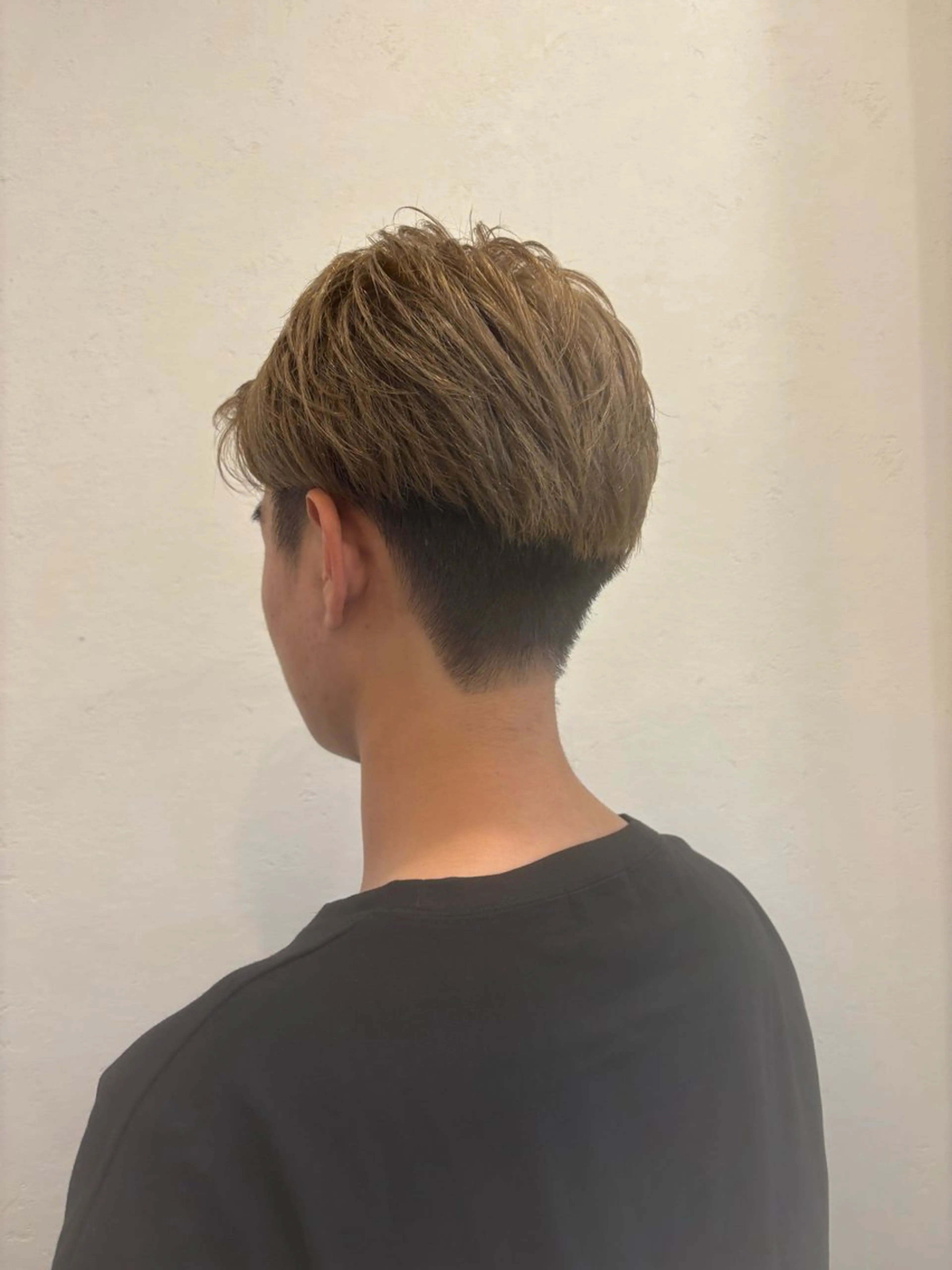 【メンズ限定👦🏻】メンズカット＋ブリーチカラーの写真