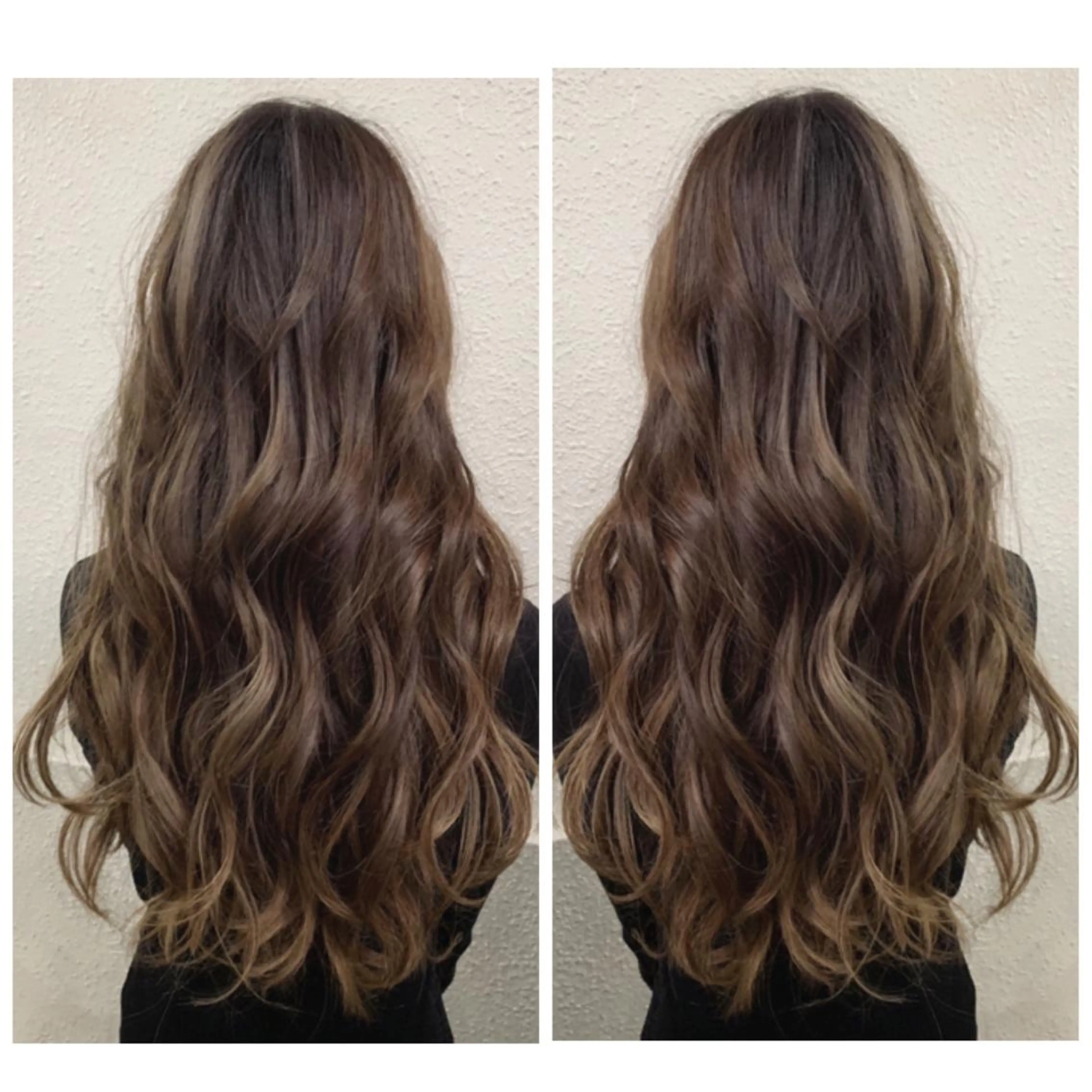 ロング カラー アッシュ バレイヤージュ ブリーチ デザインカラー グレージュ カット ヘアカラー 京都大人女性ショート 徒歩1分/秋山のヘアスタイル