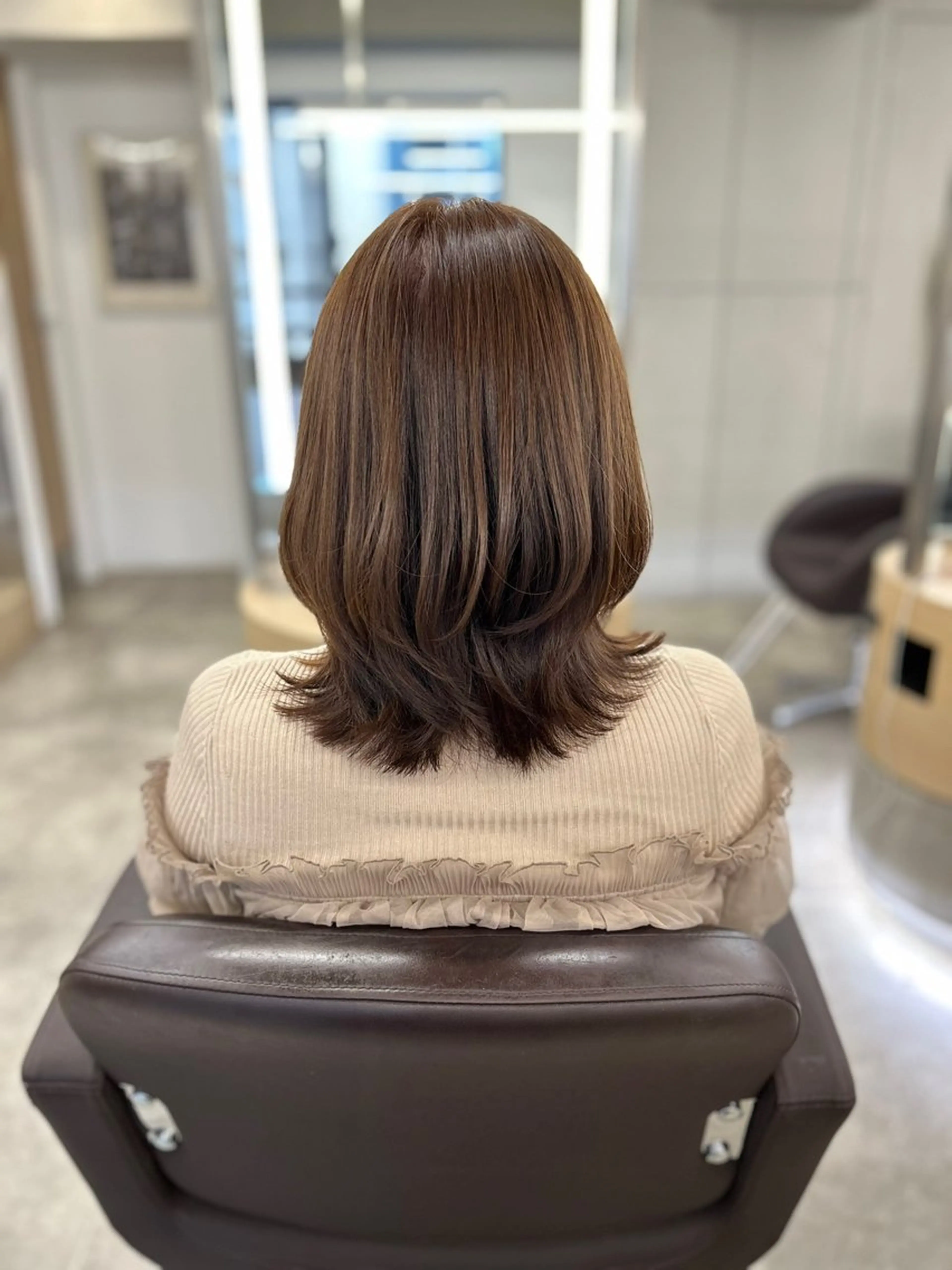 ショート カラー くびれヘア くびれレイヤー レイヤーカット Silk-lei【銀座店】所属・銀座/美髪縮毛矯正 /髪質改善/山本翔華のヘアスタイル