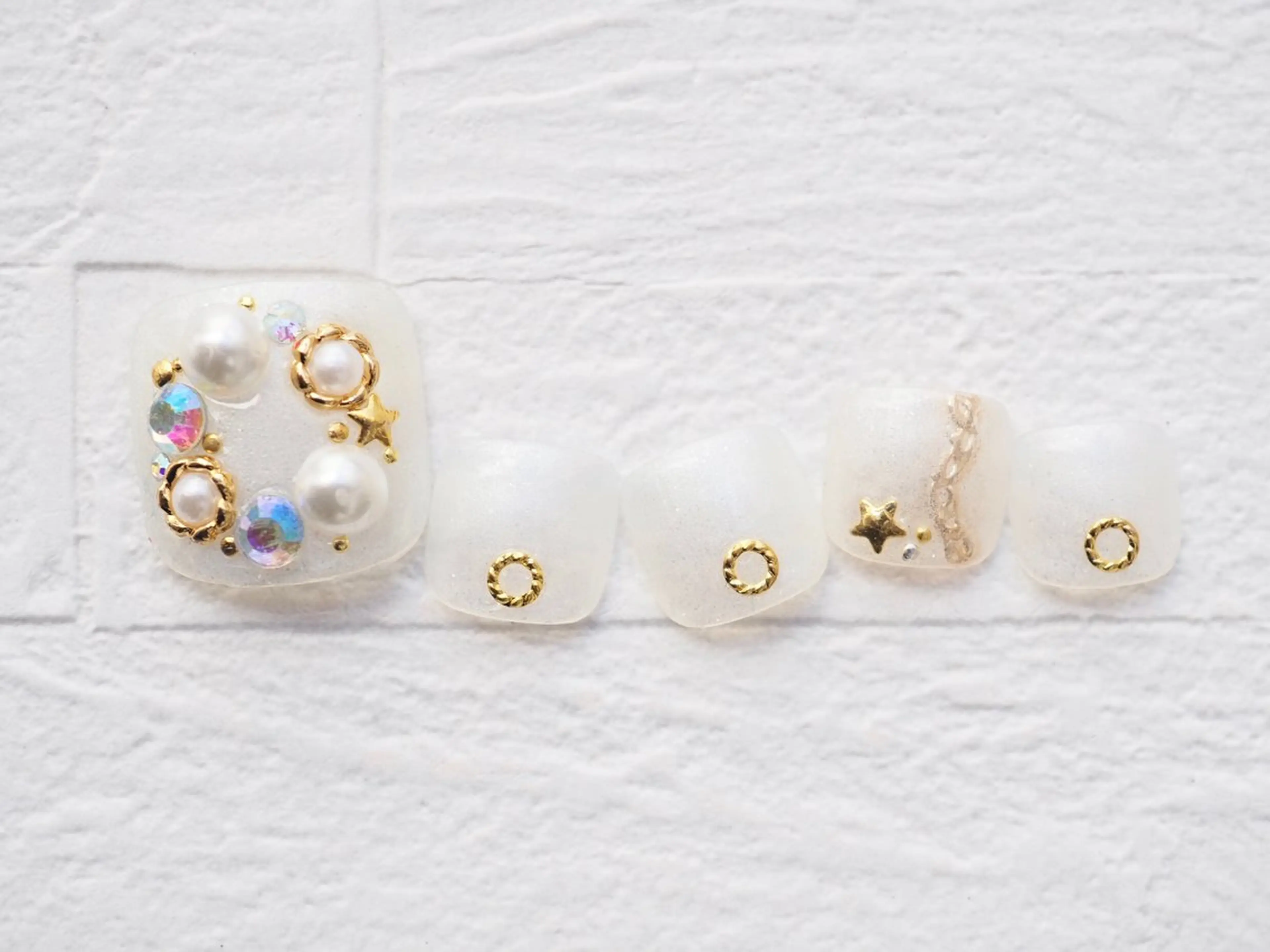 ネイル フットネイル トップネイリスト Ribbon立川店のネイルデザイン