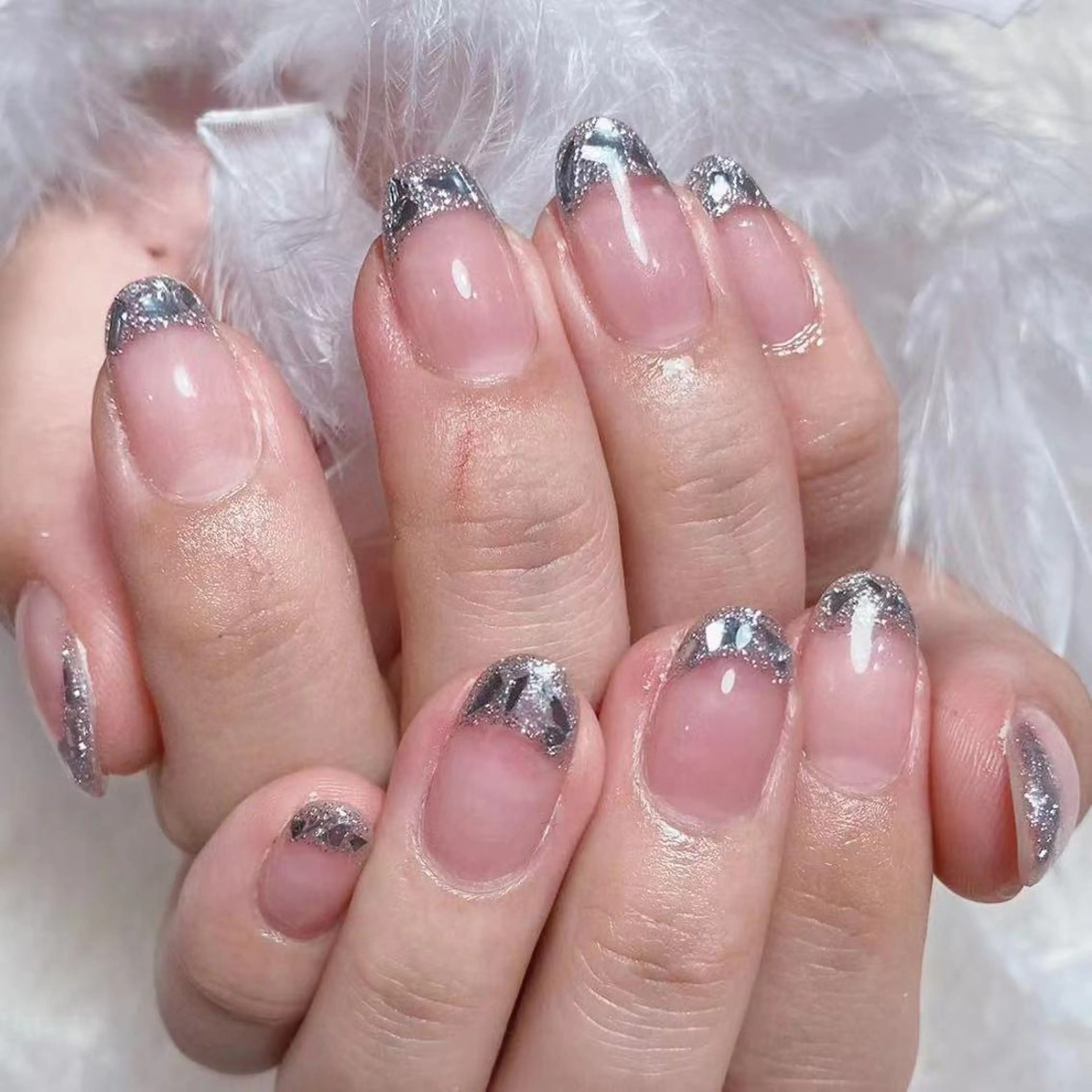 ネイル ハンドネイル ハンドケア Diamond 🚢のネイルデザイン