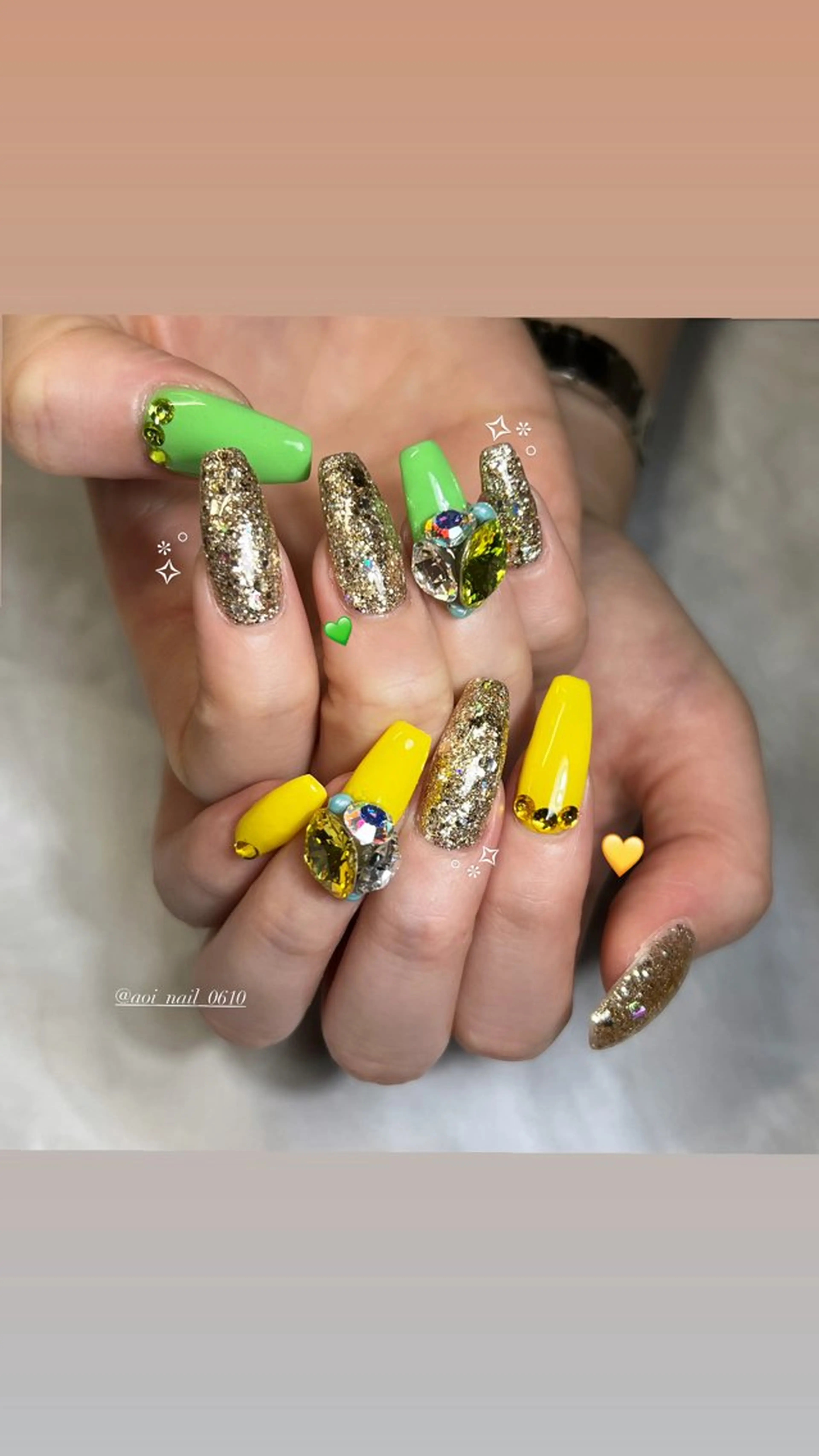 ネイル ハンドネイル Nailist Aoiのネイルデザイン