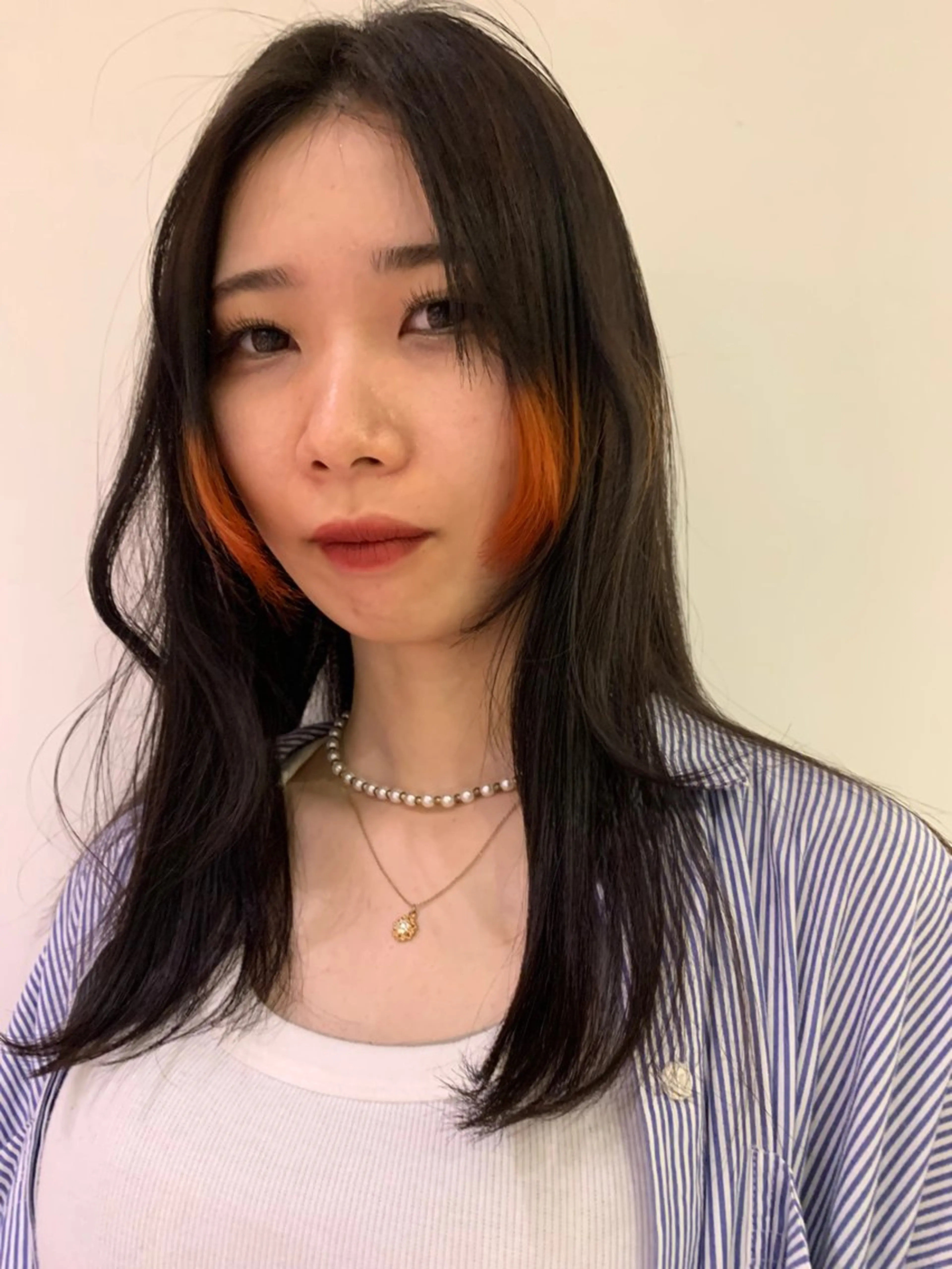 ミディアム なかの りなのヘアスタイル