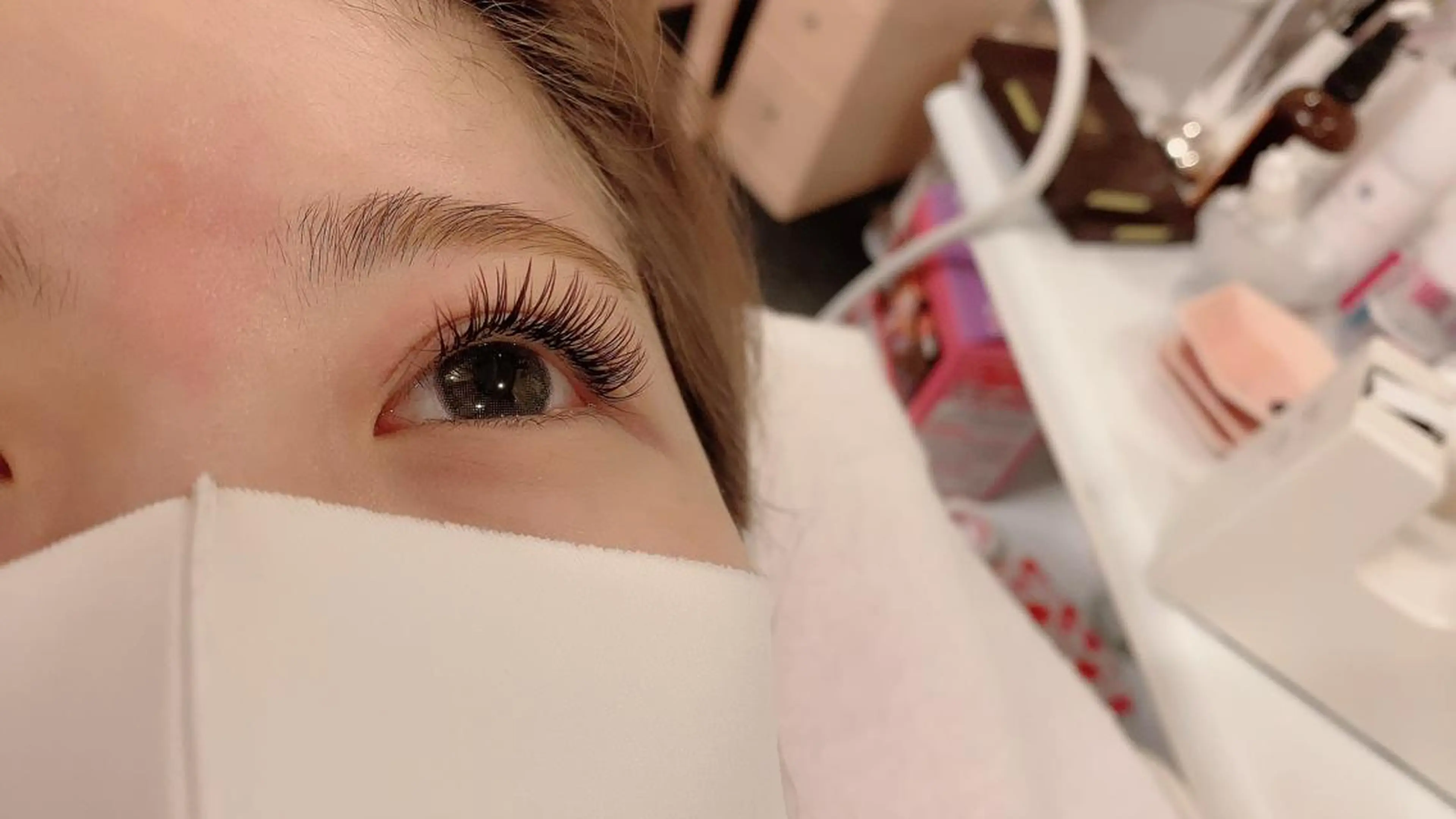 マツエク・マツパ 付け放題 Cカール カラーマツエク 神山 ビューティー・アイのマツエク・マツパデザイン