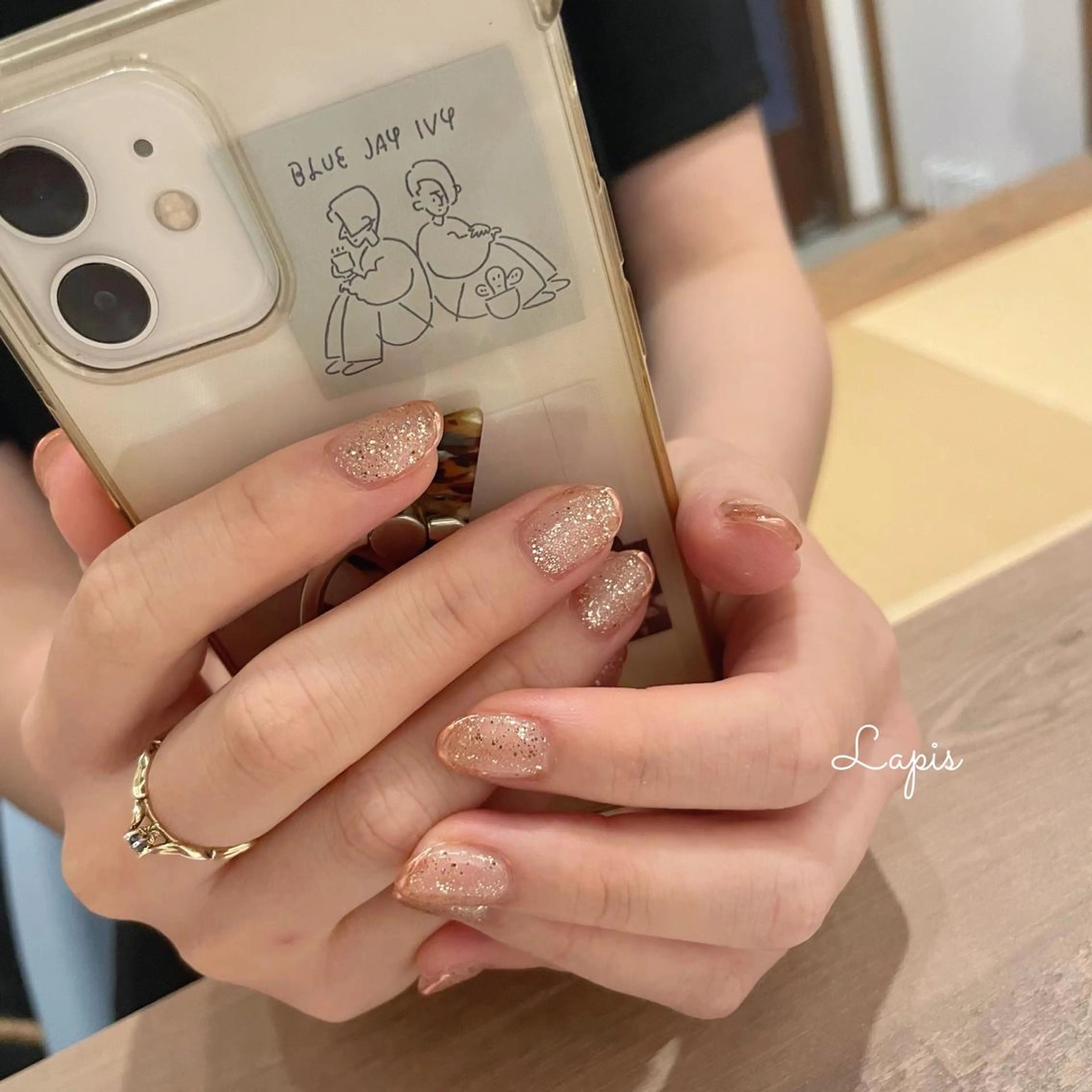 ネイル ハンドネイル Lapis *のネイルデザイン