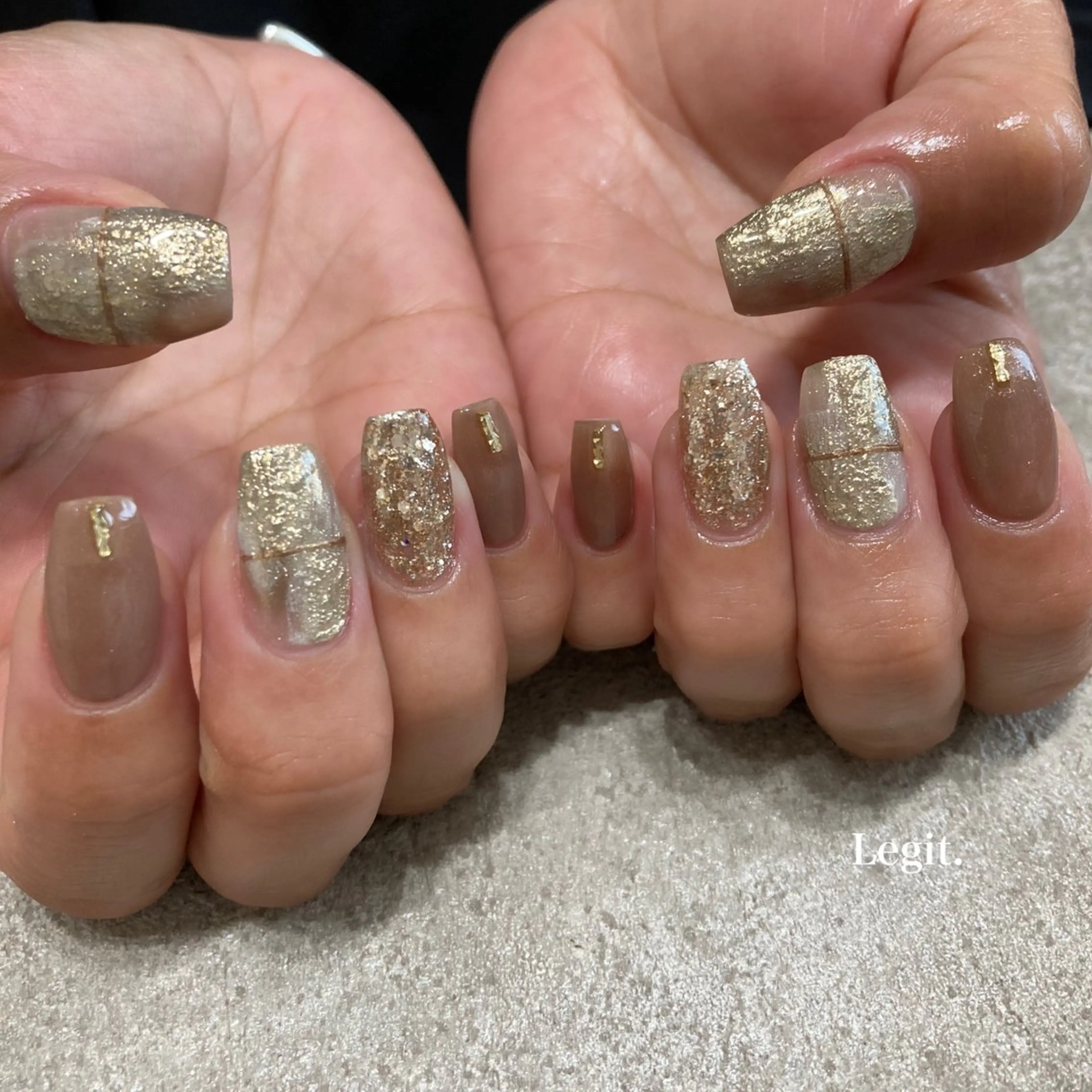 ネイル ニュアンスネイル Legit nail salonのネイルデザイン