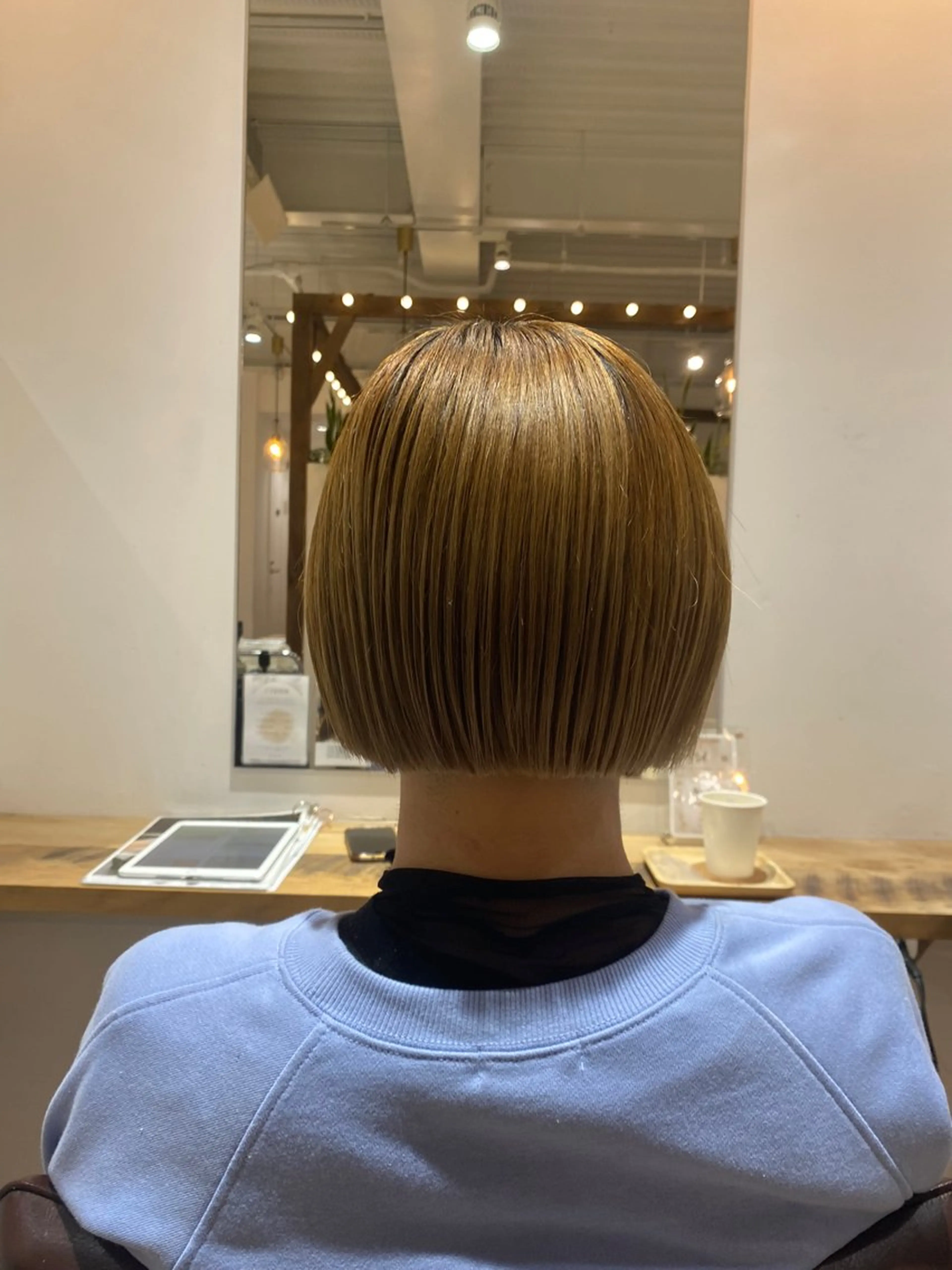 ショート ボブ diar江ノ島所属・mai🤍透明感/ 縮毛矯正/藤沢江ノ島のヘアスタイル