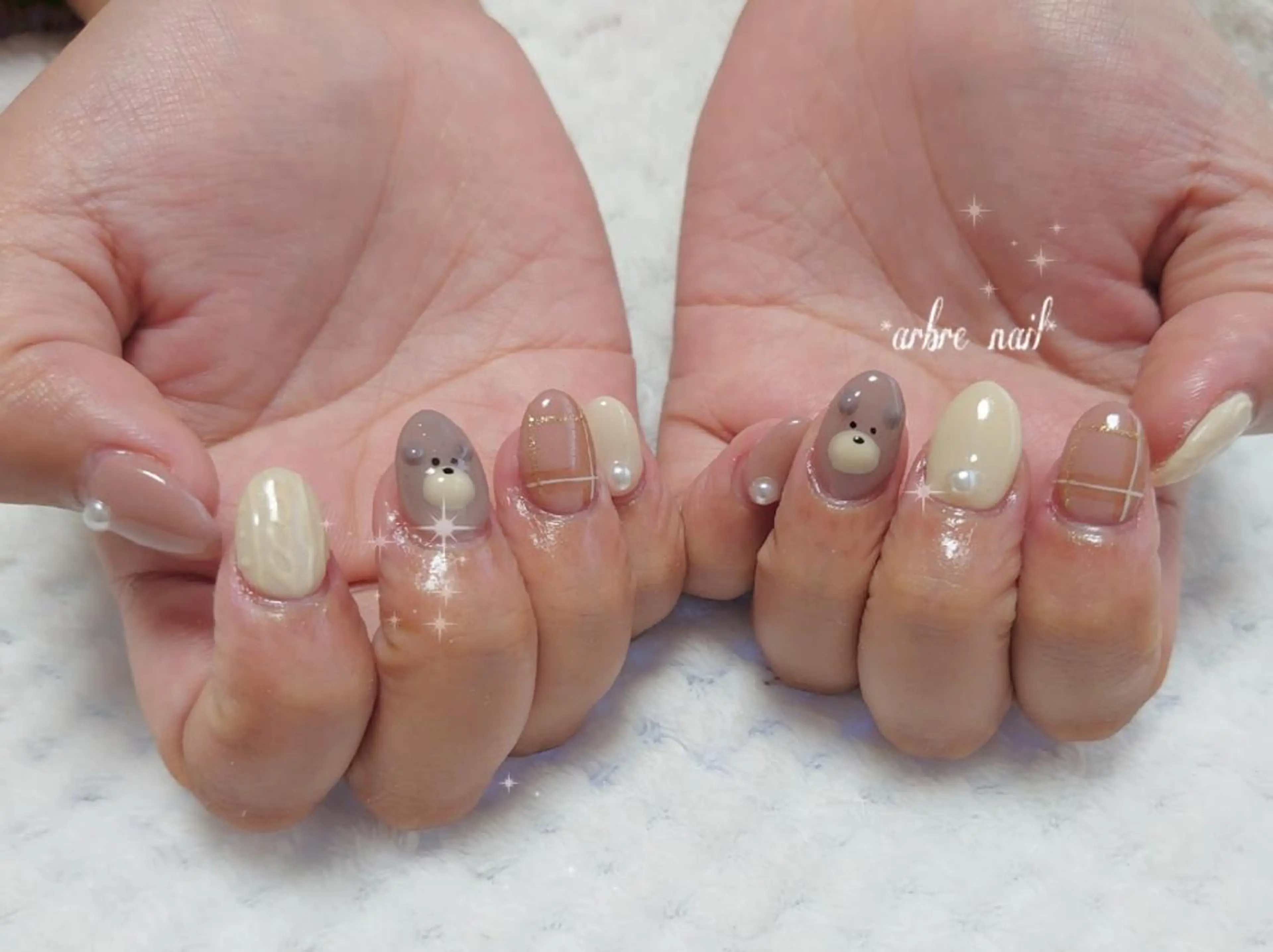 ネイル ＊arbre nail＊.アーブルネイル所属・✯.。 arbre  nail 。✯.のネイルデザイン