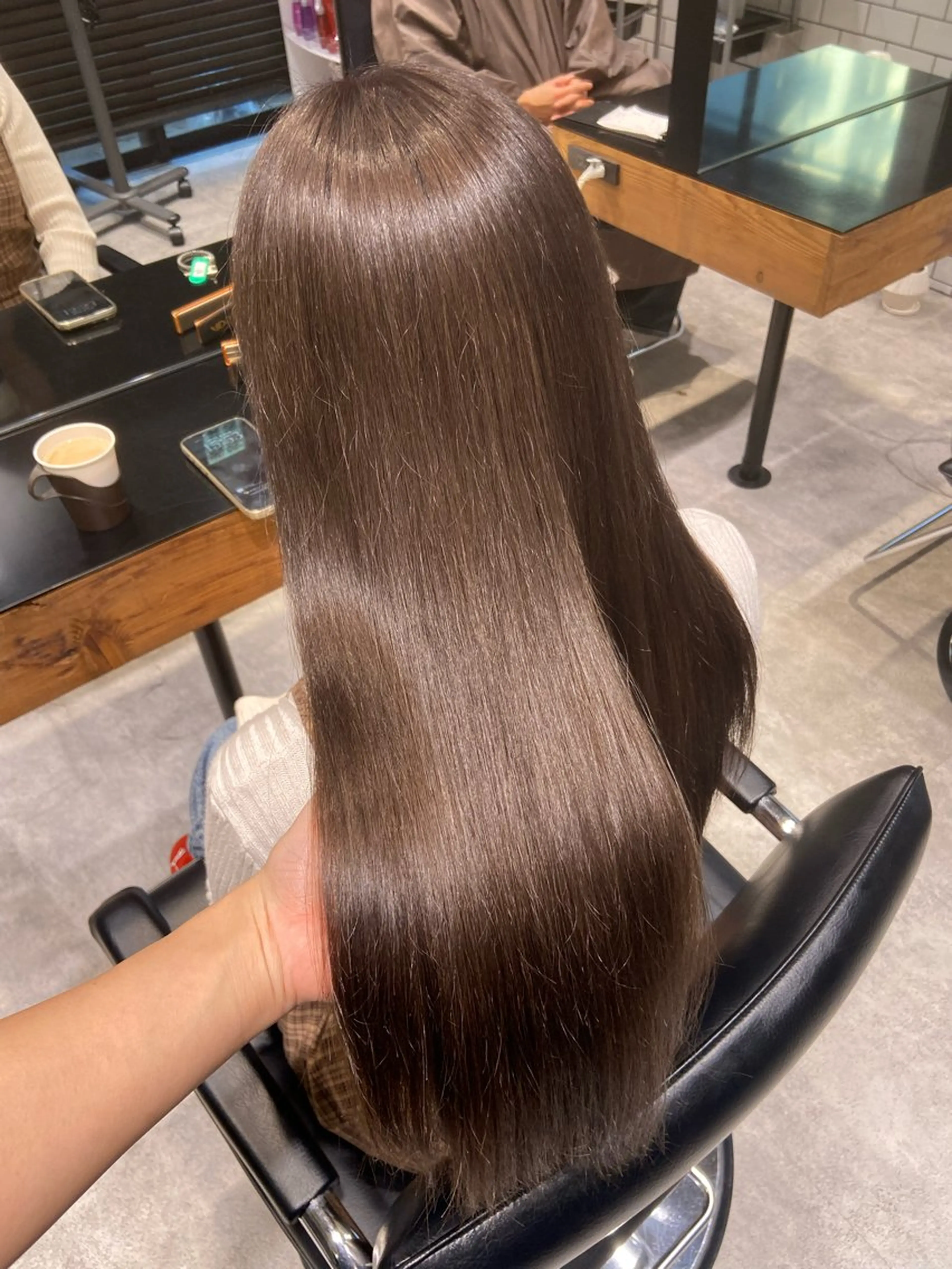 ロング カラー ブリーチ ブラウンカラー ヘアカラー カワイイ×上品艶ヘア /  RITO🪽のヘアスタイル