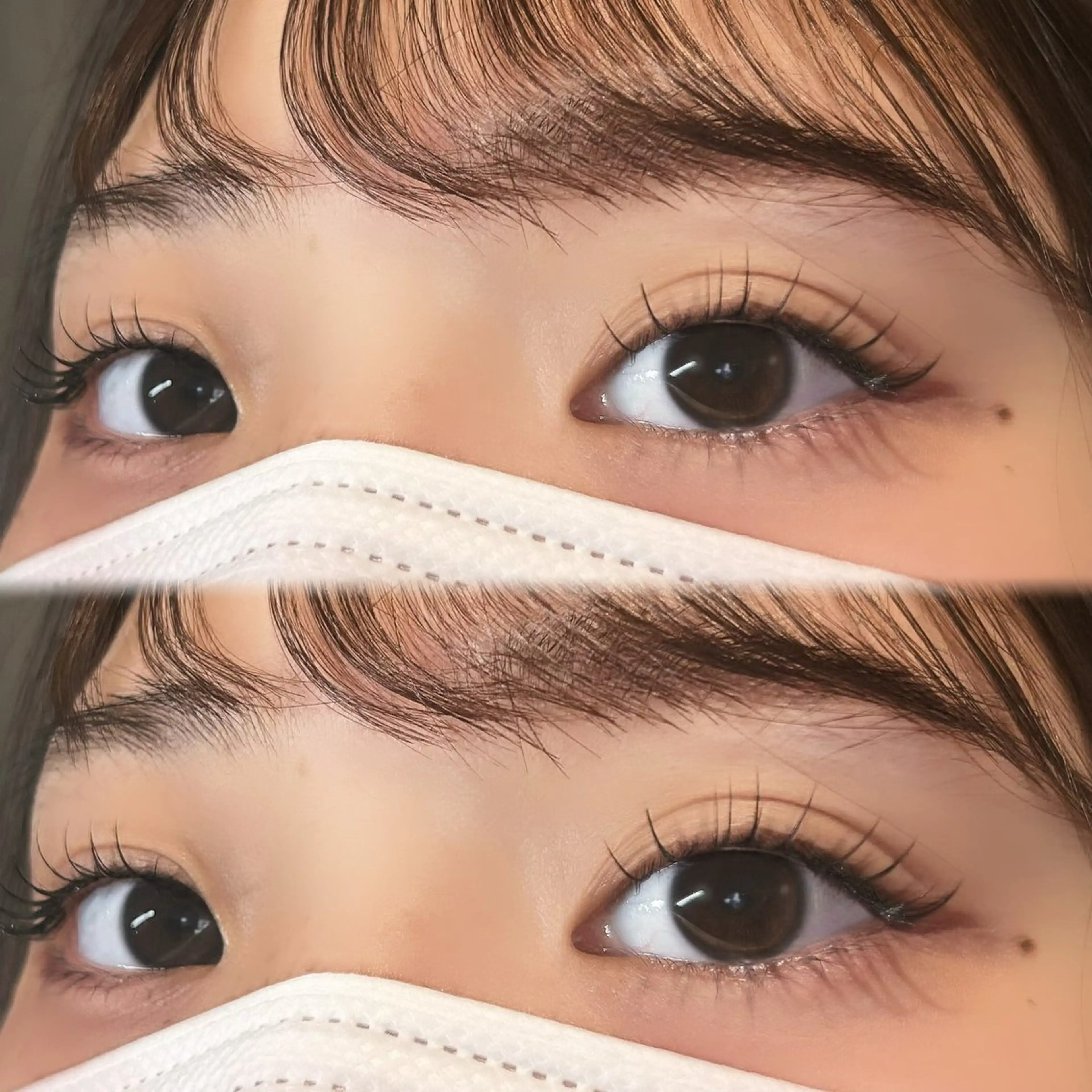 マツエク・マツパ ナチュラル マツエク Calm 茅ヶ崎 Ogataのマツエク・マツパデザイン