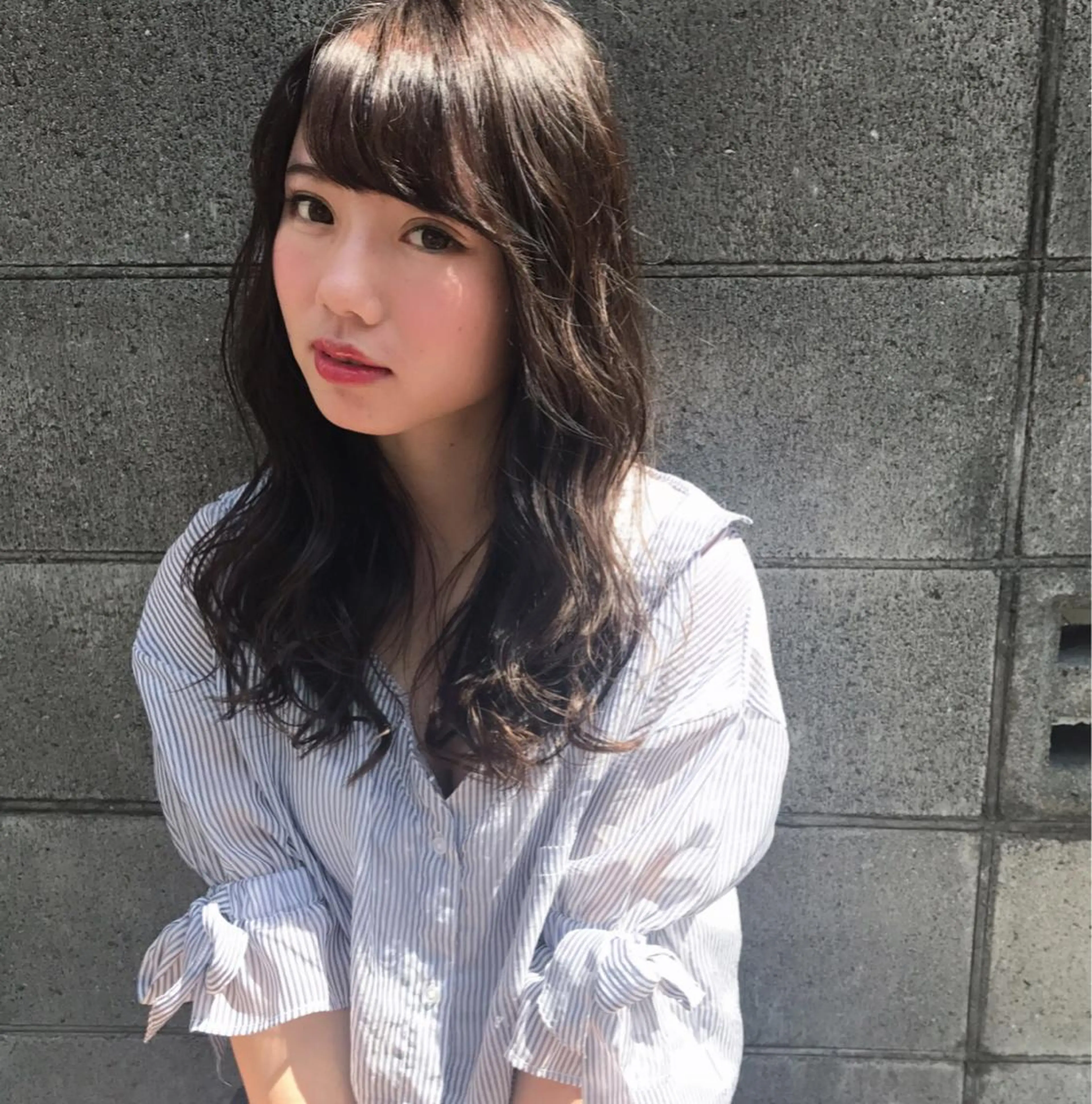 ミディアム カラー カット特化柏駅 徒歩3分LOUのヘアスタイル