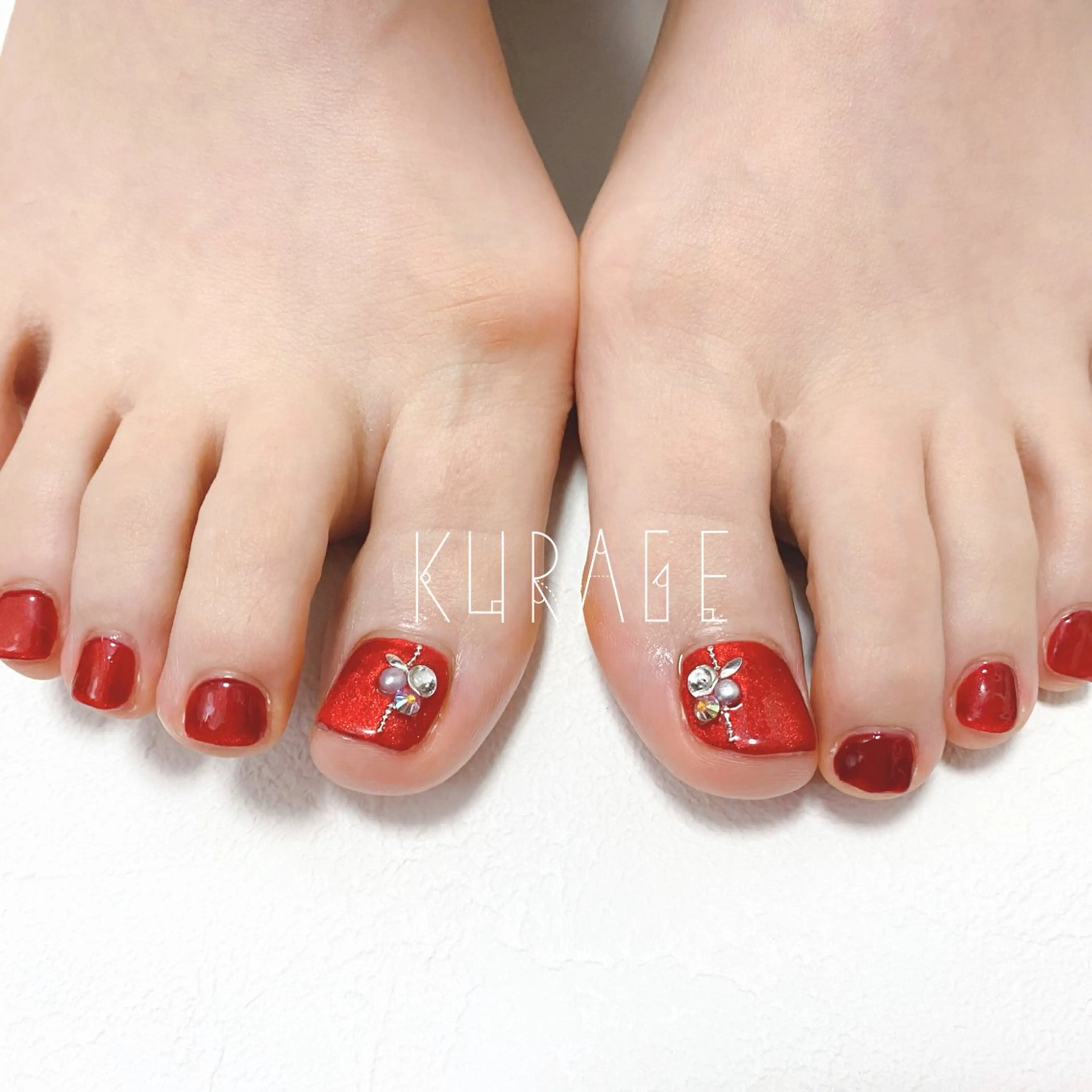 ネイル フットネイル private salon 海月のネイルデザイン