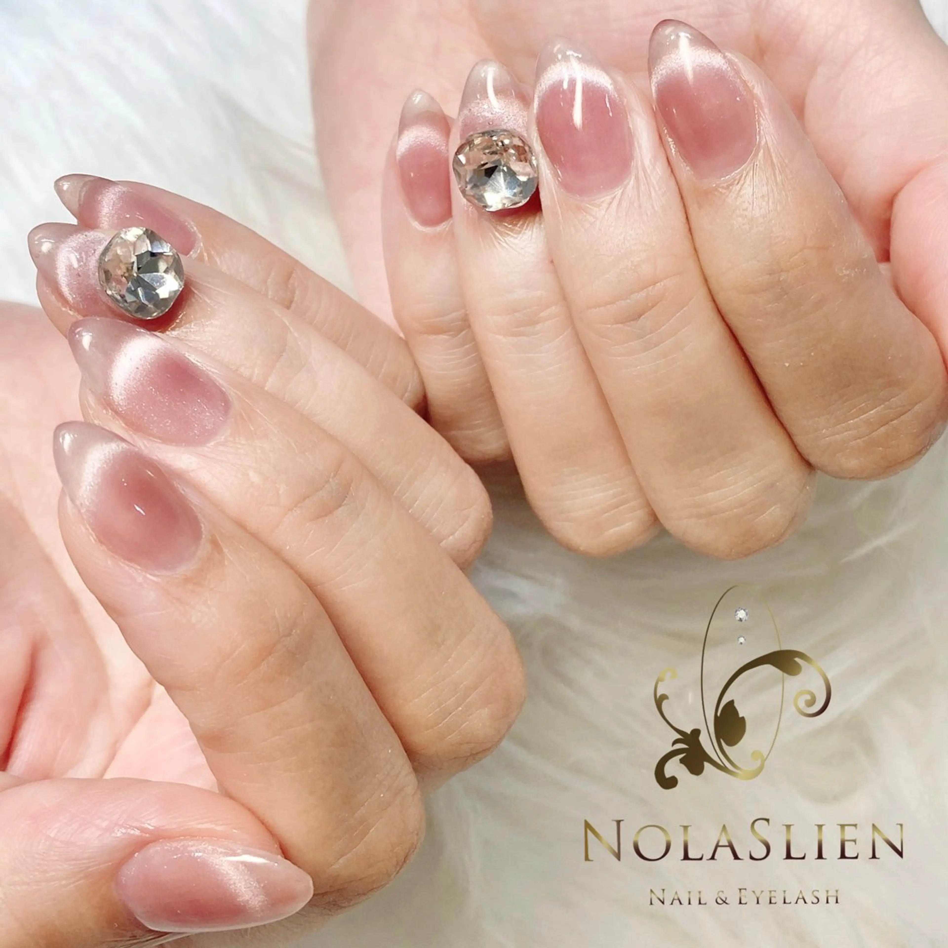 【人気No.2】マグネットフレンチネイル　新色豊富♪の写真