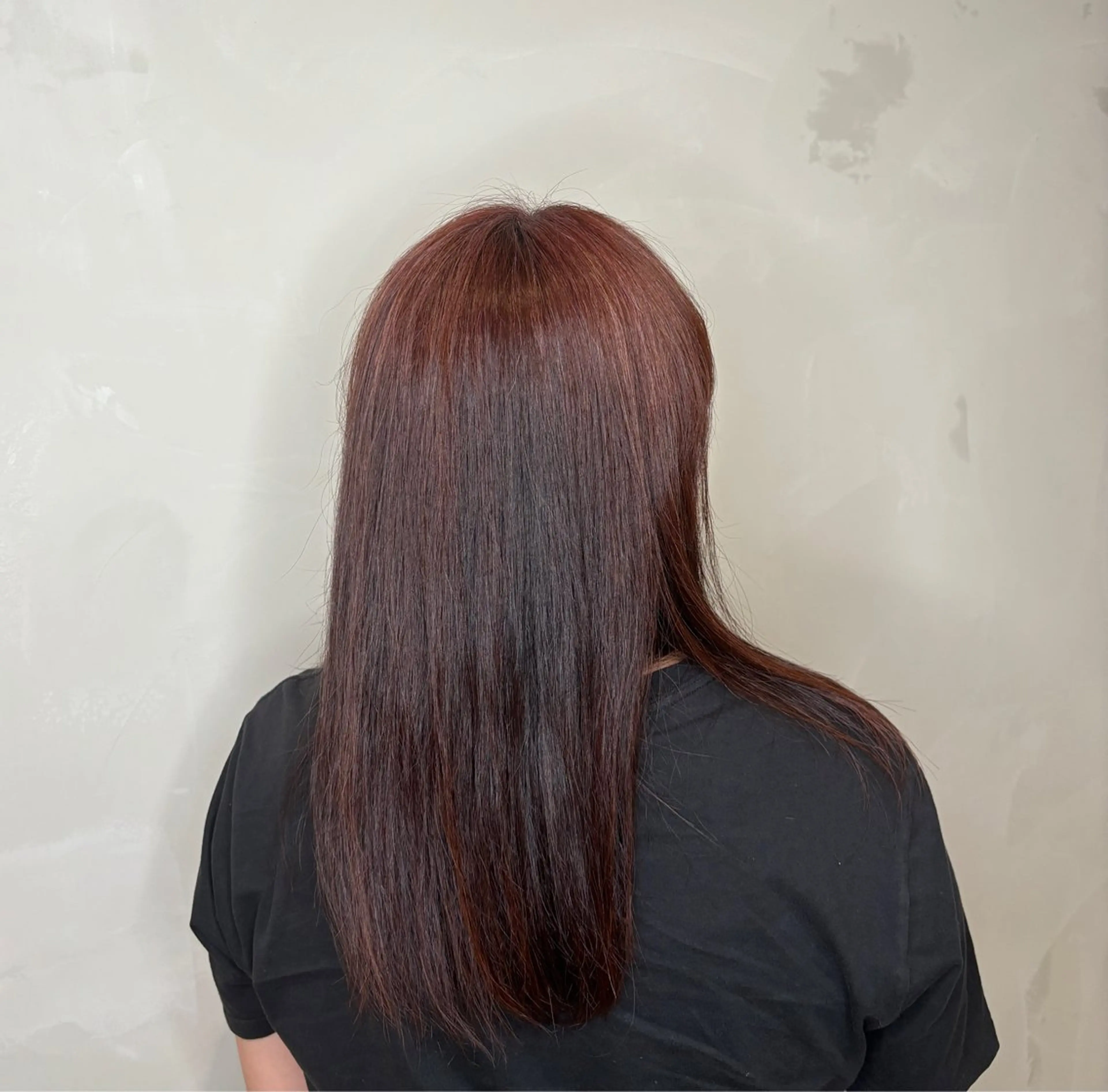 セミロング カラー ベージュカラー ピンクカラー ピンクベージュ カノエ下関熊野店 /AOIのヘアスタイル