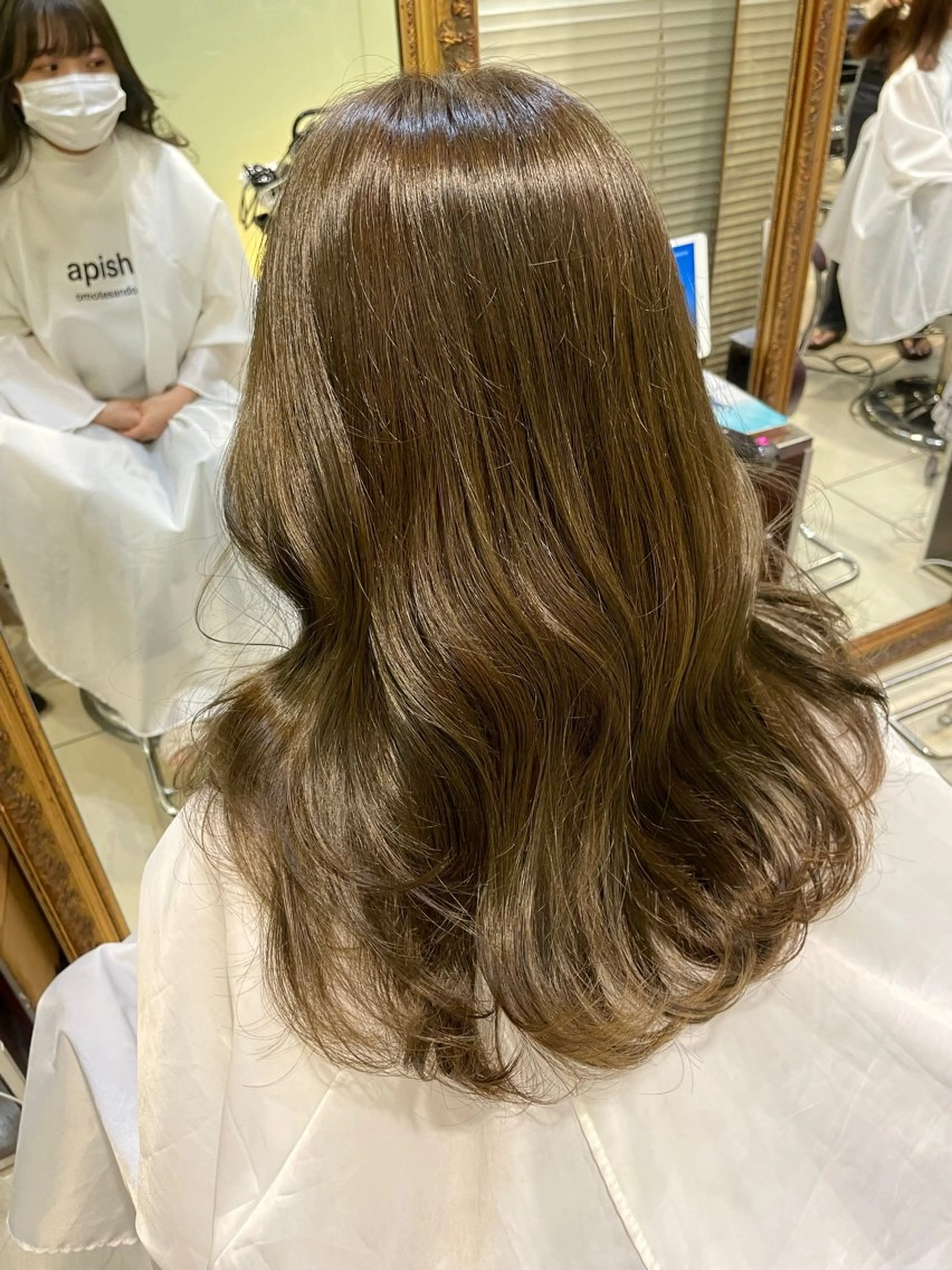 カラー ベージュカラー 韓国風ヘア/パーマ ♡あゆのヘアスタイル