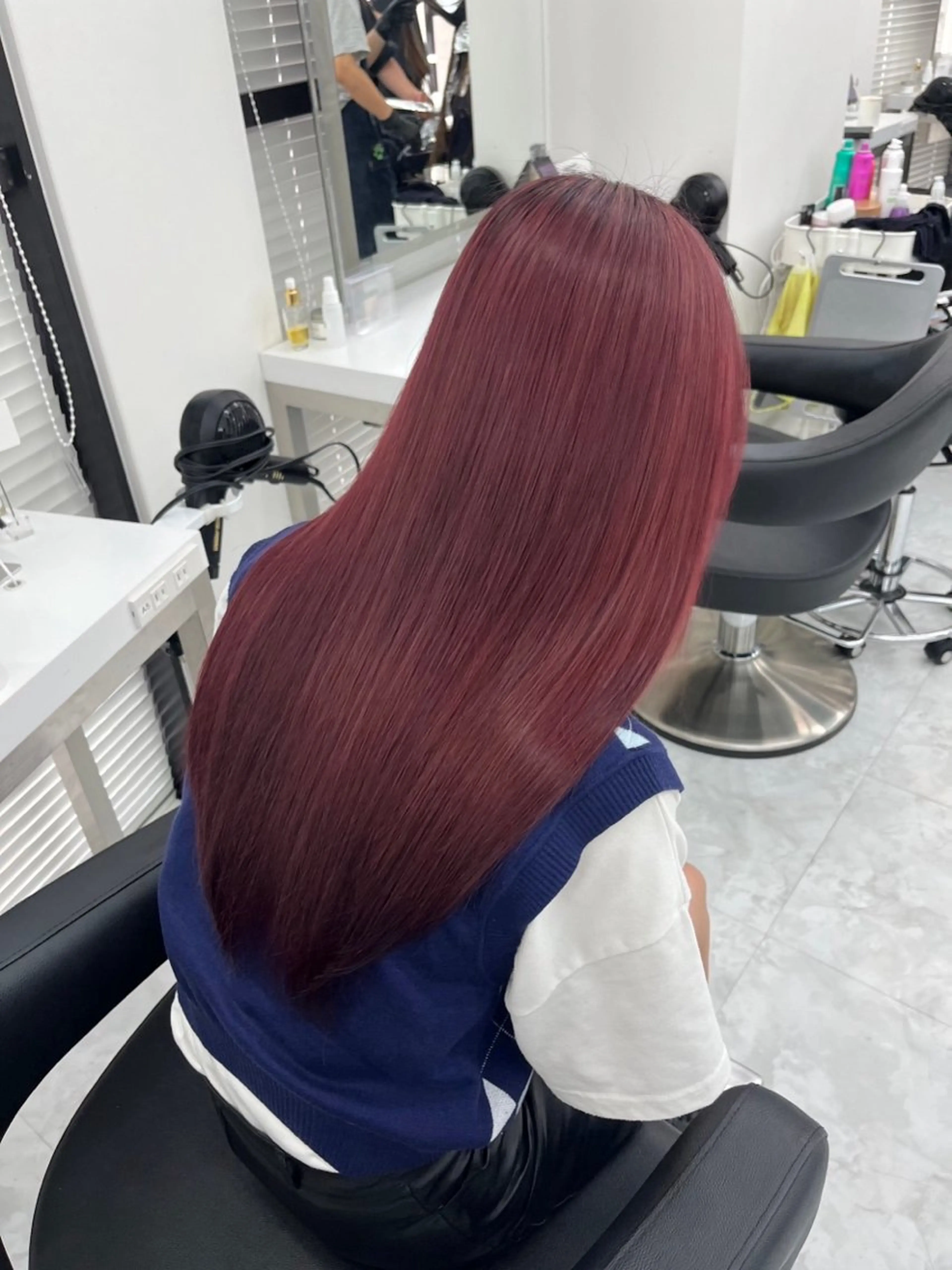 セミロング ヘアカラー トリートメント ヘッドスパ ヘアセット rio🧚🏻‍♀️ 暖色/グレージュのヘアスタイル