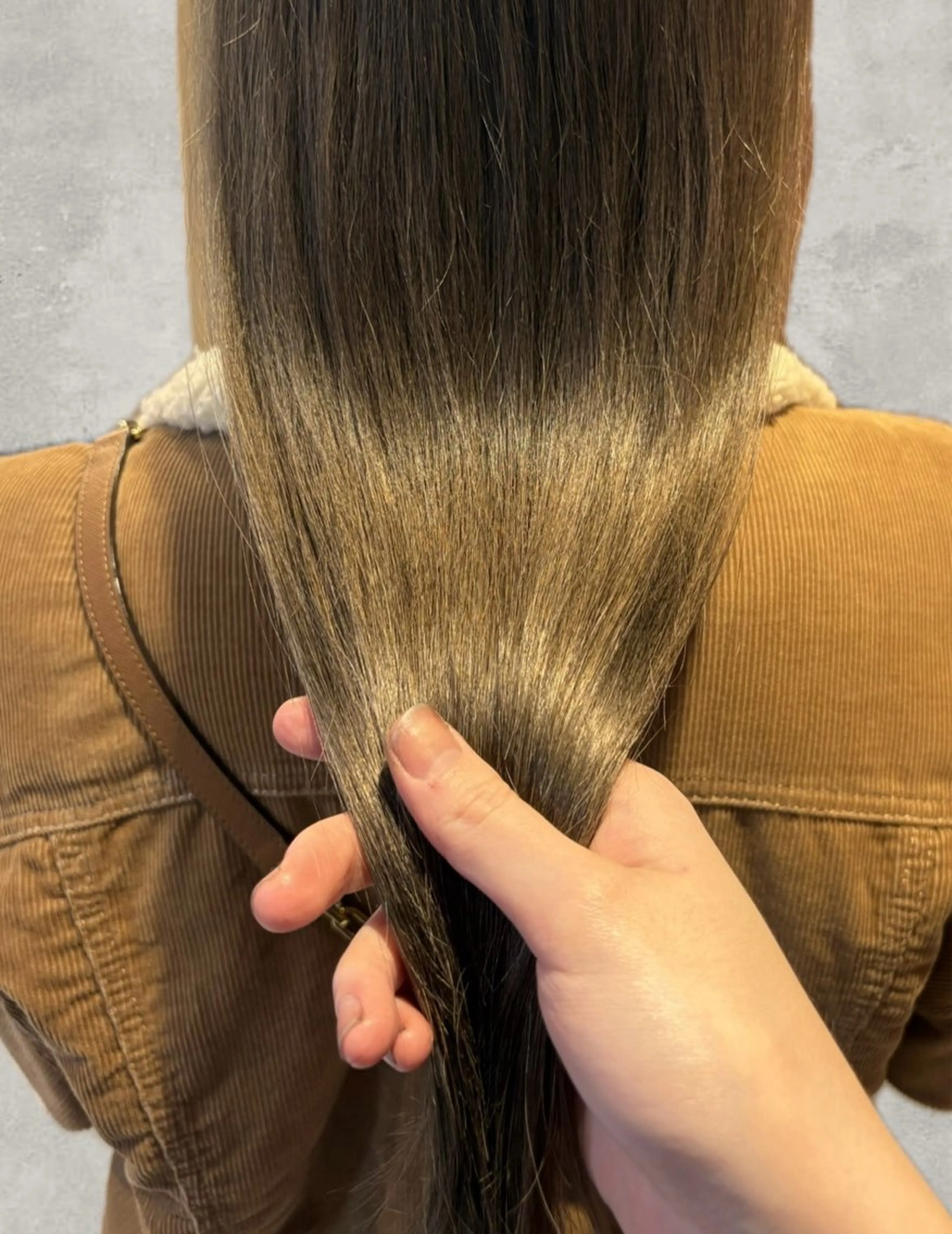 カラー ベージュカラー ミルクティーベージュ ヘアカラー 髪質改善/ ナカケイナ🍀のヘアスタイル