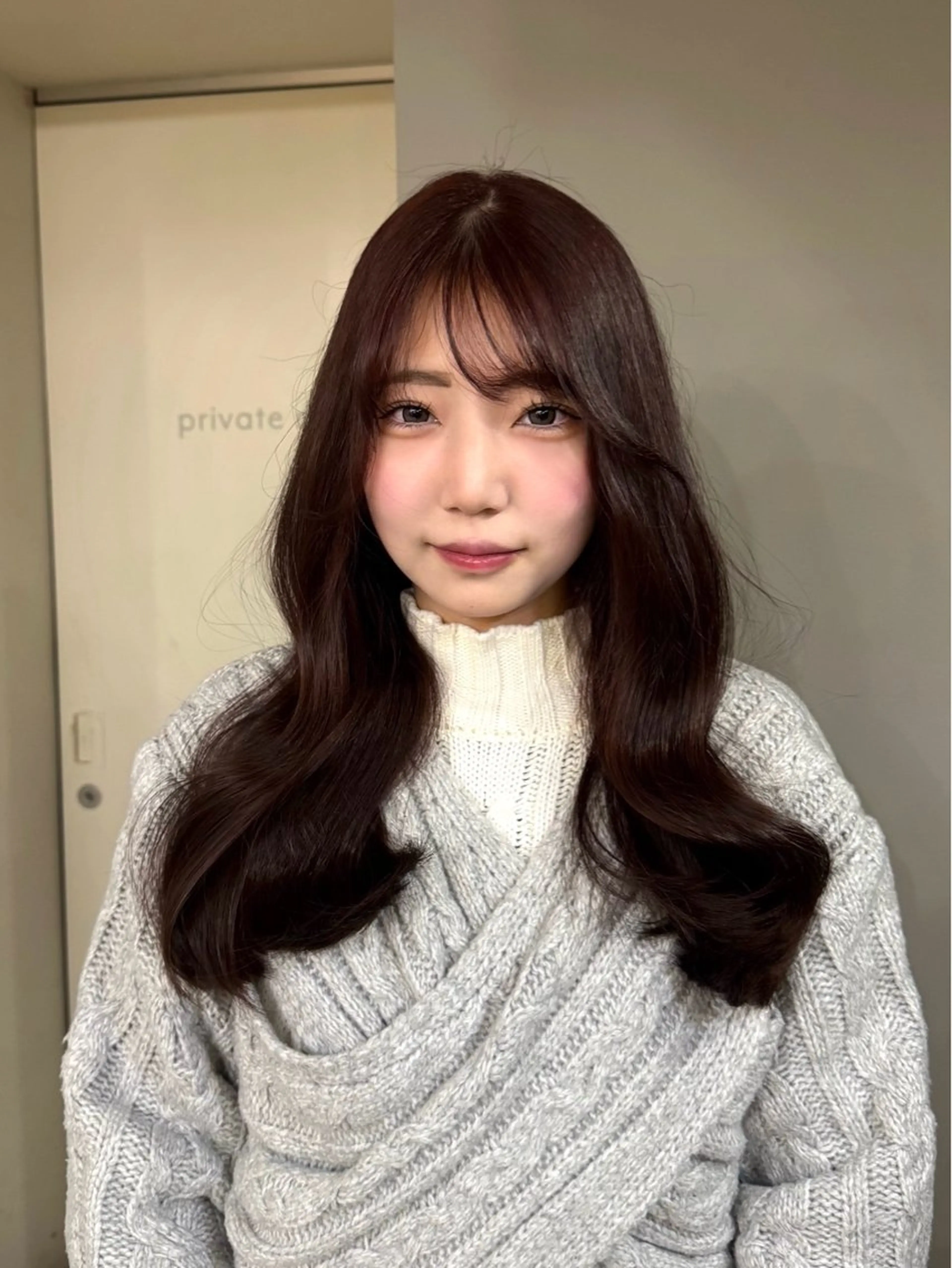 ロング カラー 髪質改善 sia所属・Nene Murakamiのヘアスタイル