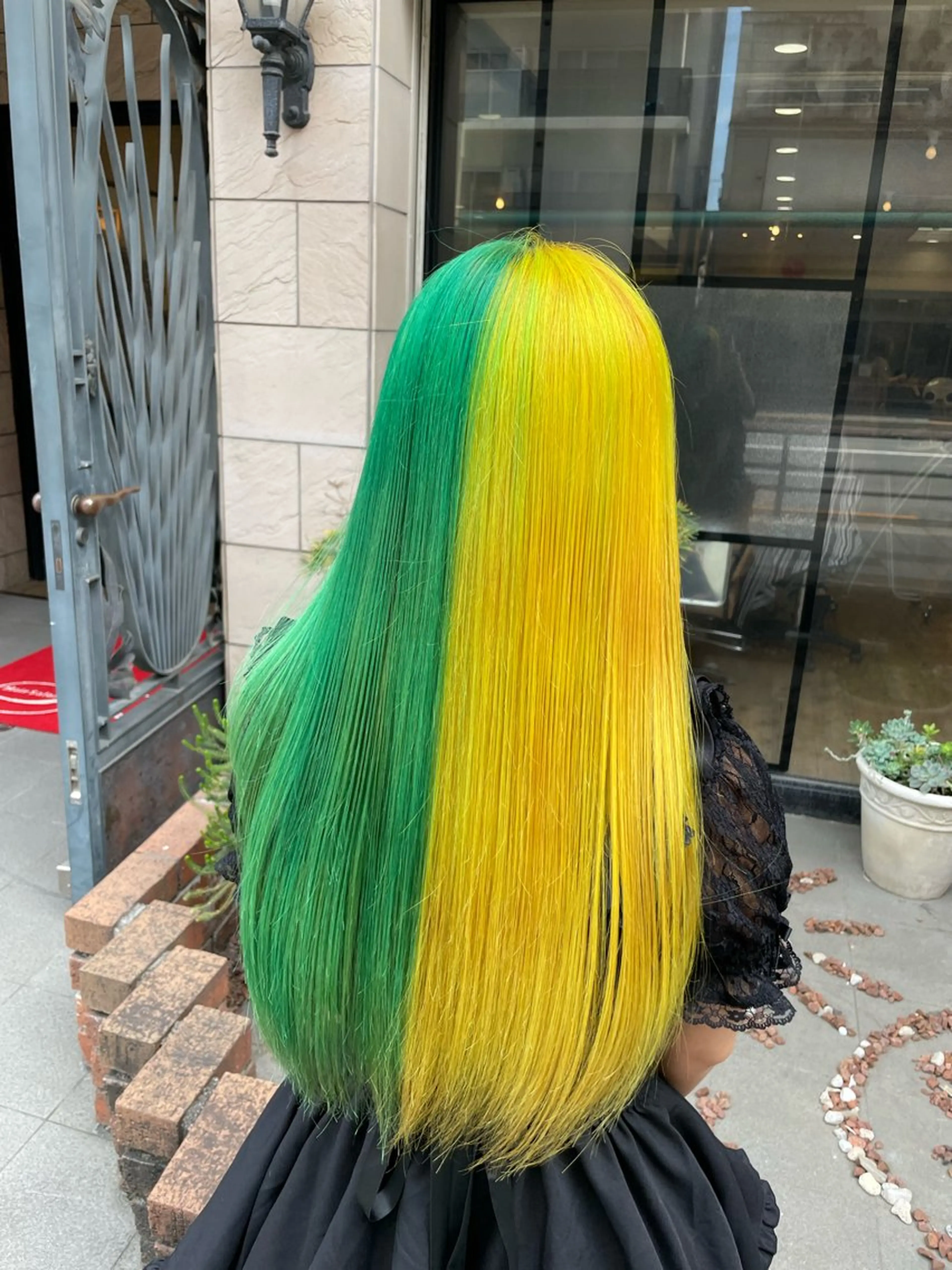 ロング ヘアカラー トリートメント SHIAN八王子 🇫🇷山本実穂のヘアスタイル