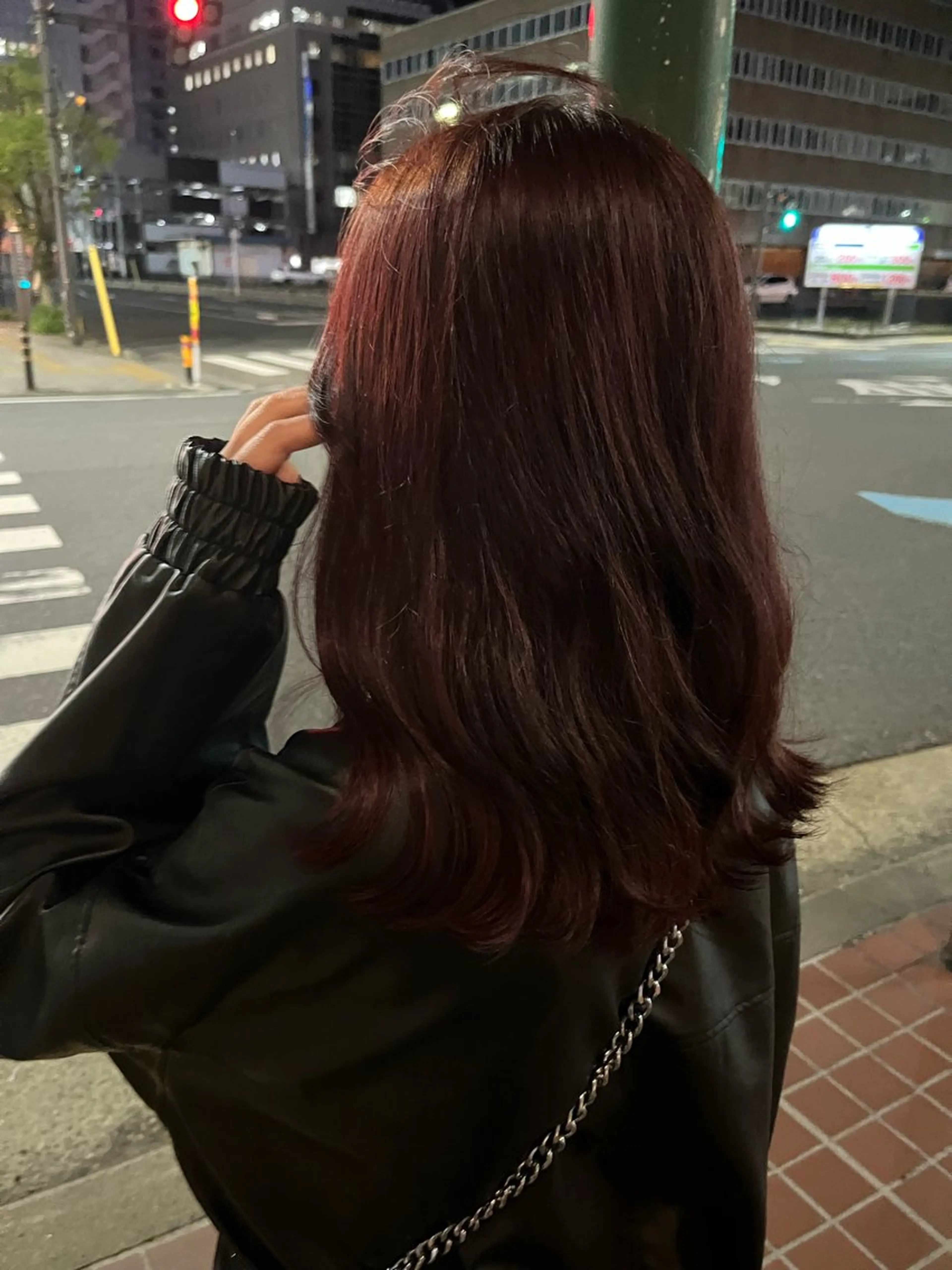 セミロング 小山 水綺のヘアスタイル