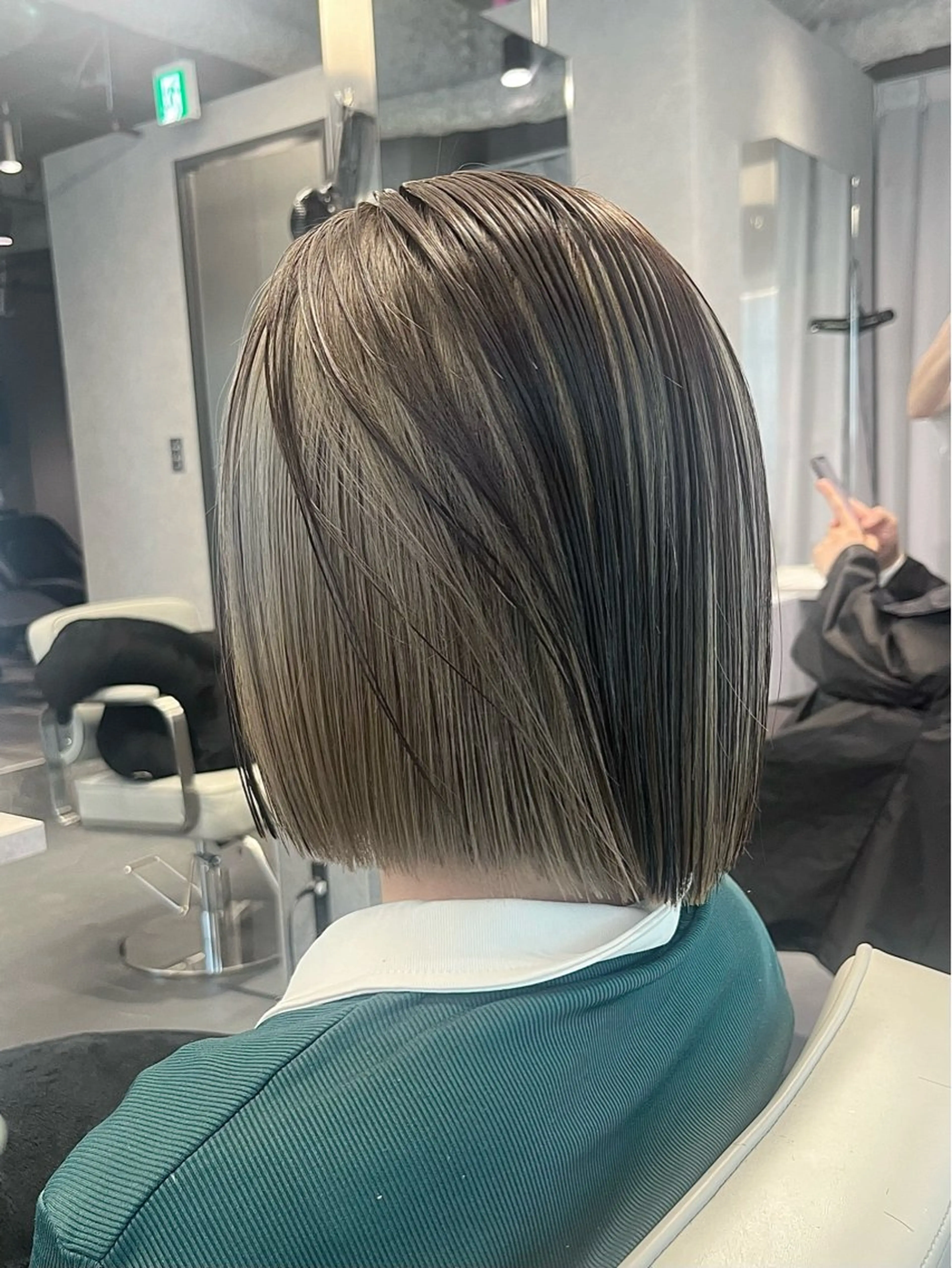 ショート カラー ボブ Maison Land所属・YUZUKI 🌙のヘアスタイル