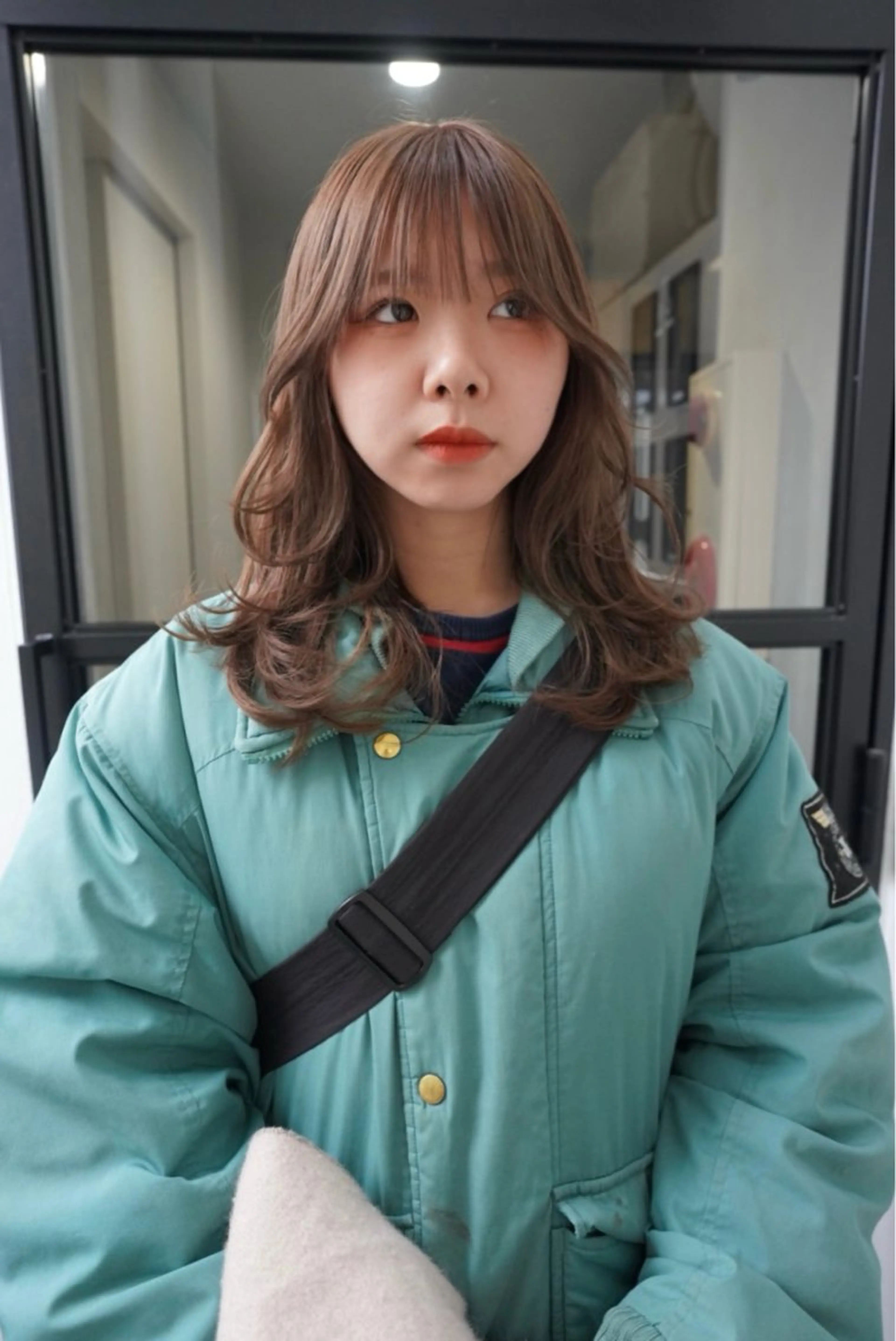 ミディアム カラー カット ヘアカラー トリートメント wabi【ワビ】所属・manami/ヘア セット/ハイトーンのヘアスタイル