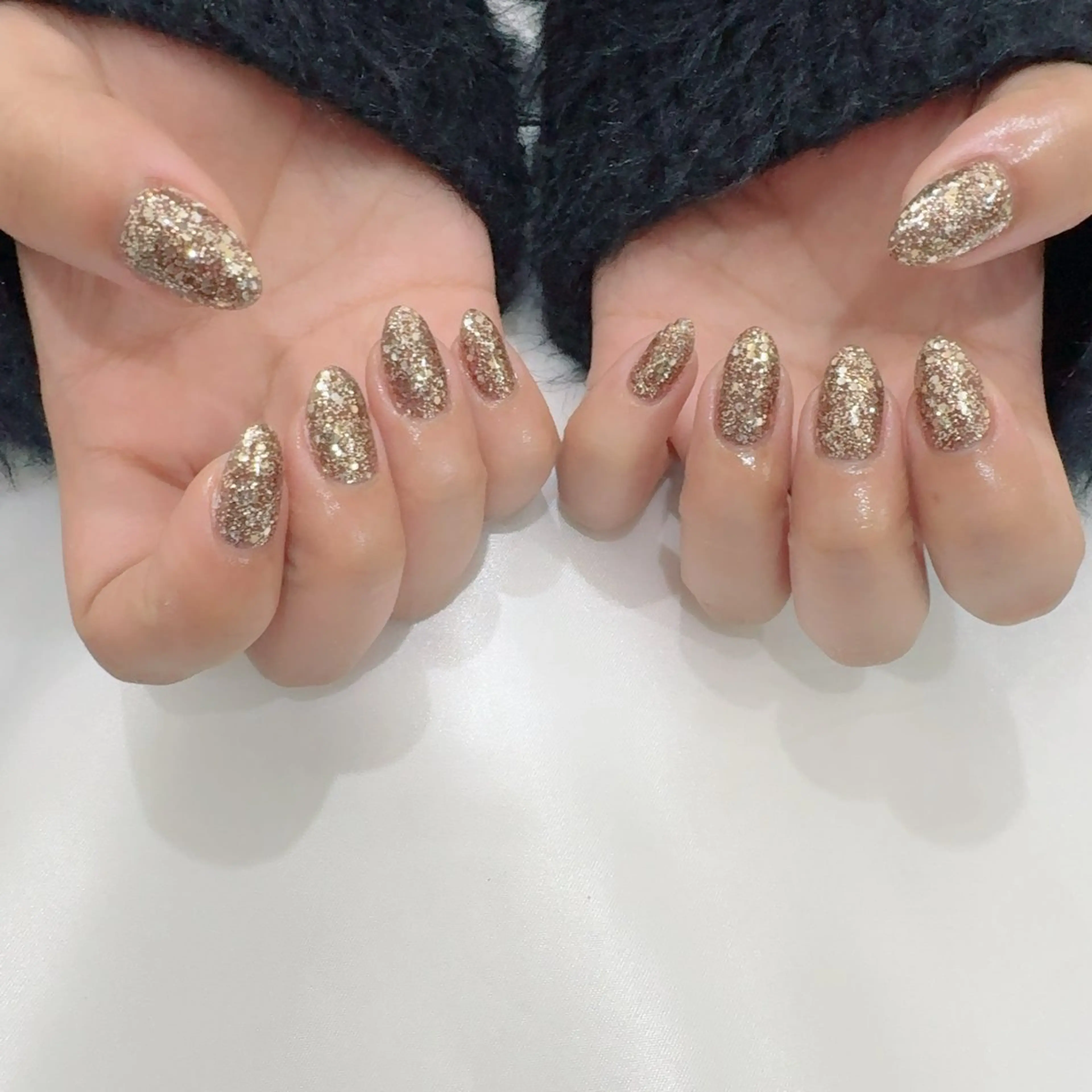 ネイル ラメ(グリッター) ハンドネイル SOL NAILのネイルデザイン