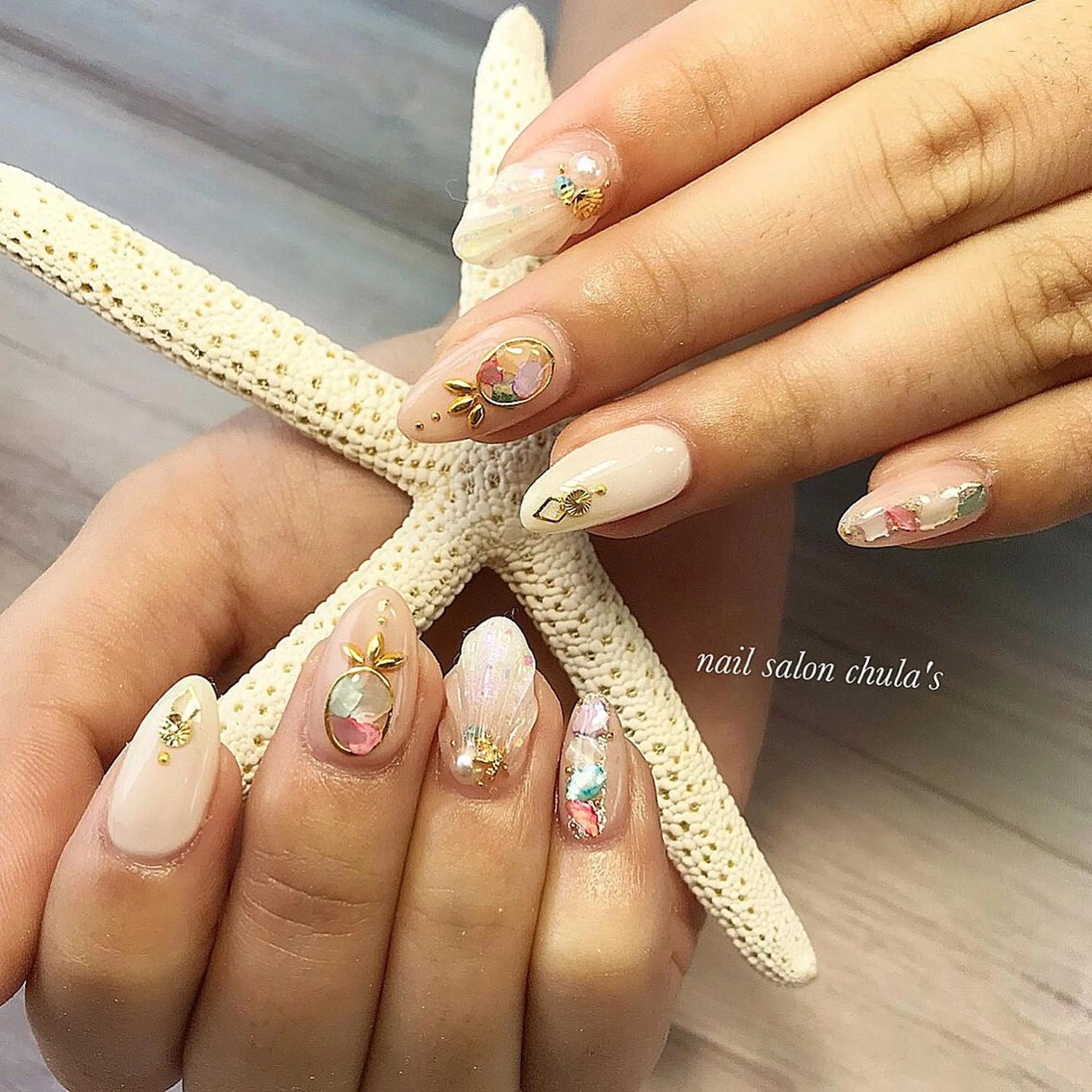 ネイル ハンドネイル nail salon  chula's所属・☆ayaka ☆のネイルデザイン