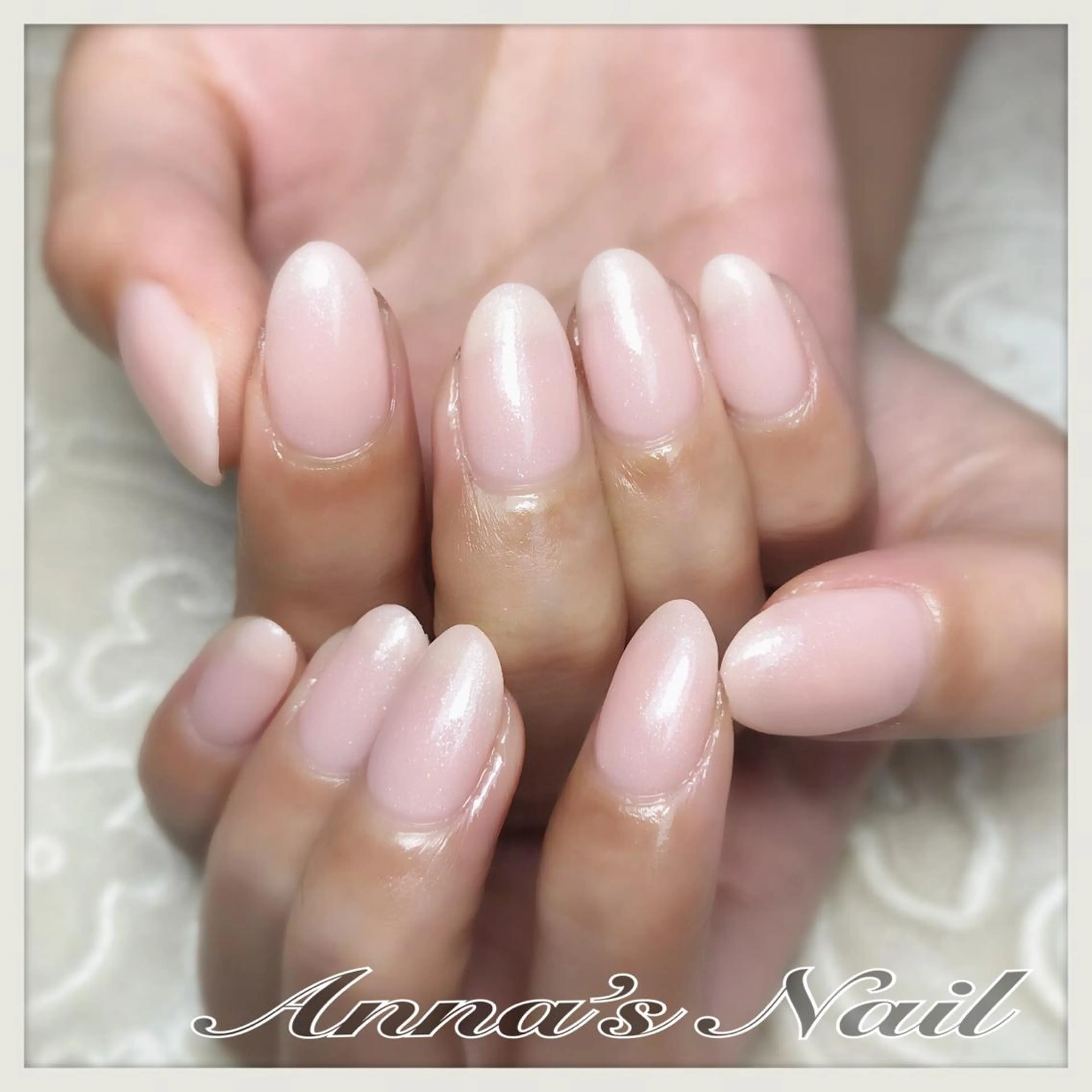 ネイル ワンカラーネイル 春ネイル Anna’s Nail所属・清口 杏奈のネイルデザイン