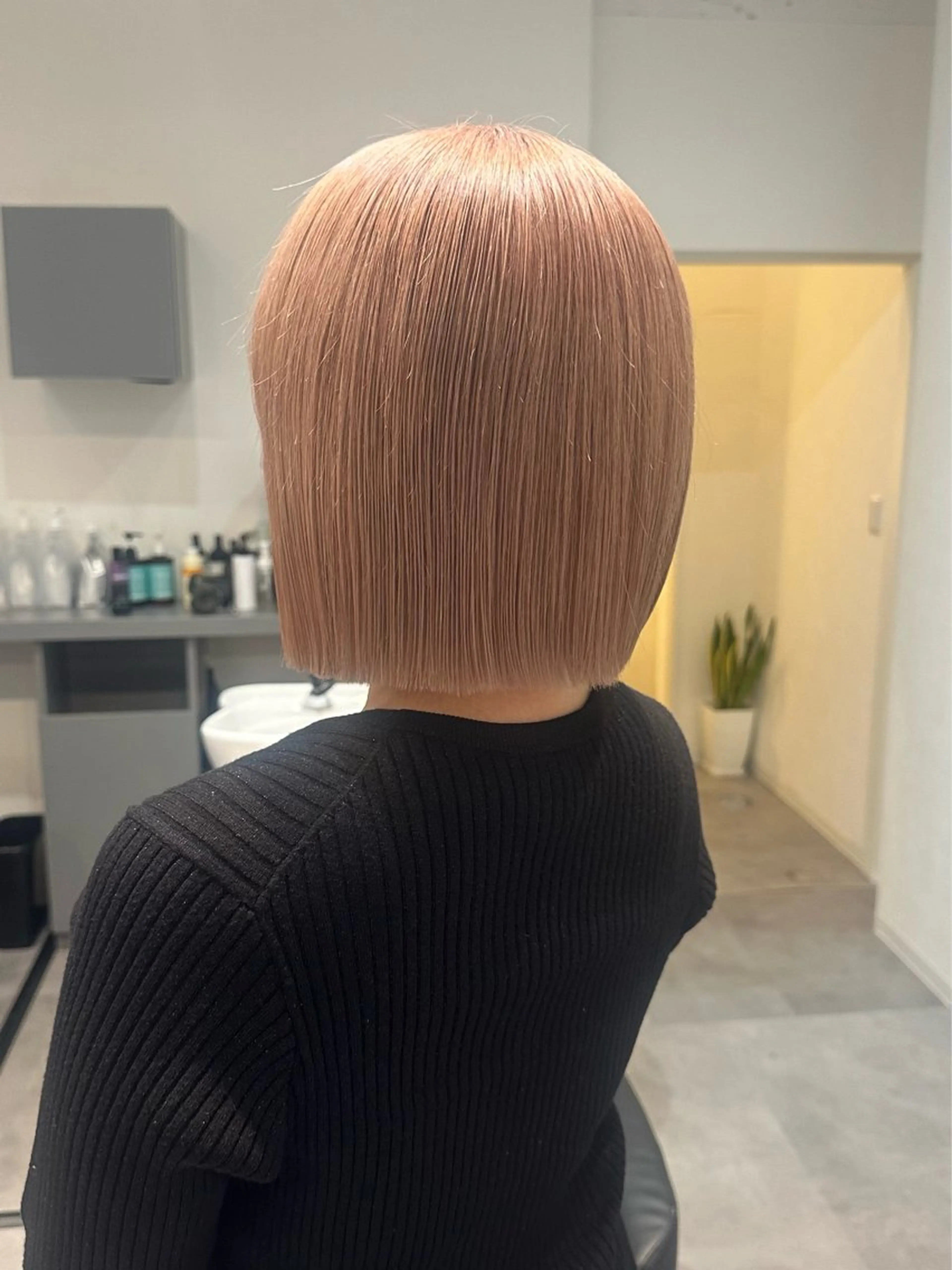 ミディアム カラー ヘアカラー トリートメント ﾚｲﾔｰ/ﾊｲﾄｰﾝ WAKANAのヘアスタイル