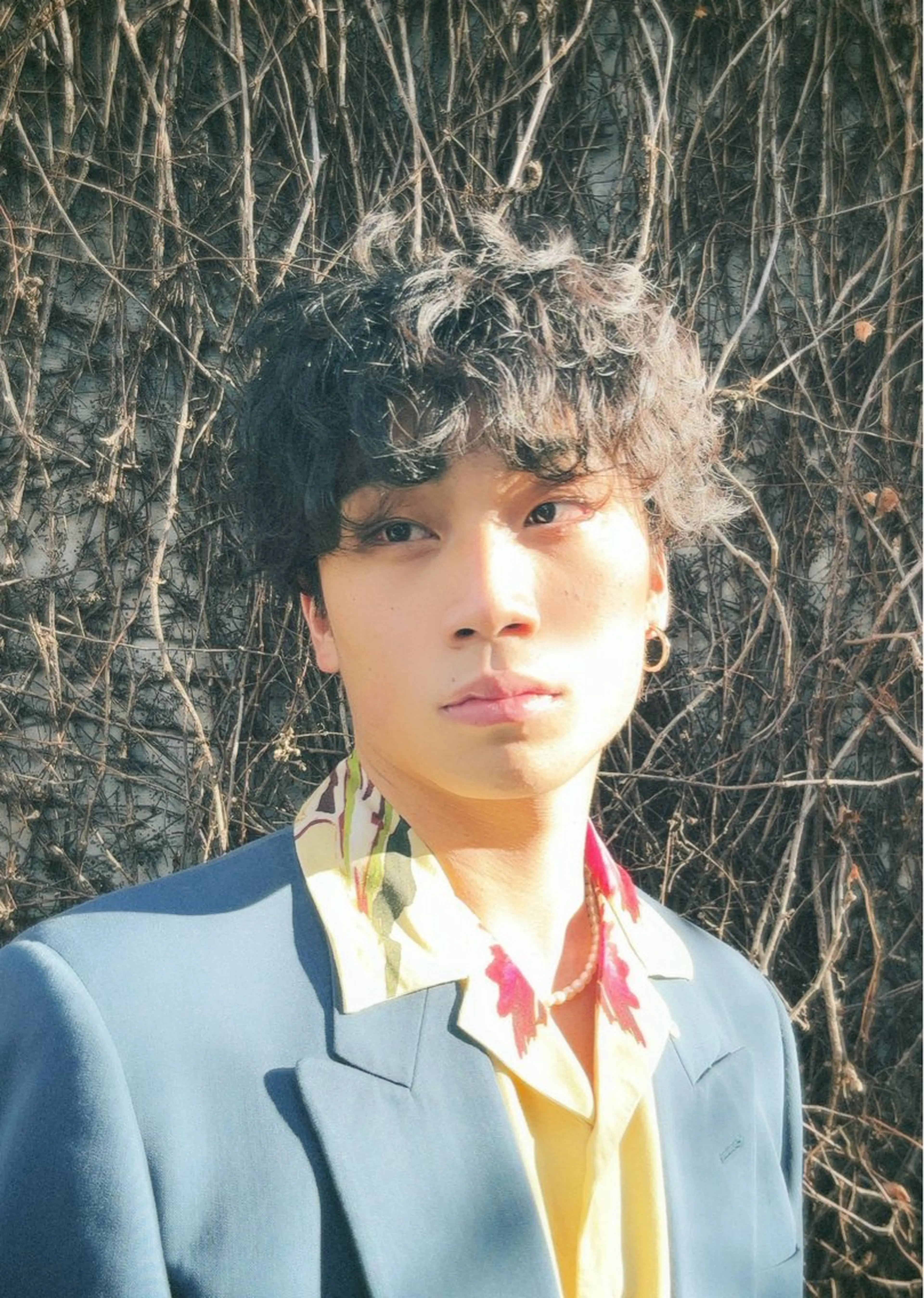 ショート パーマ メンズ カット パーマ トリートメント ヘッドスパ ヘアセット gallica表参道 副店長/佐藤翼のヘアスタイル