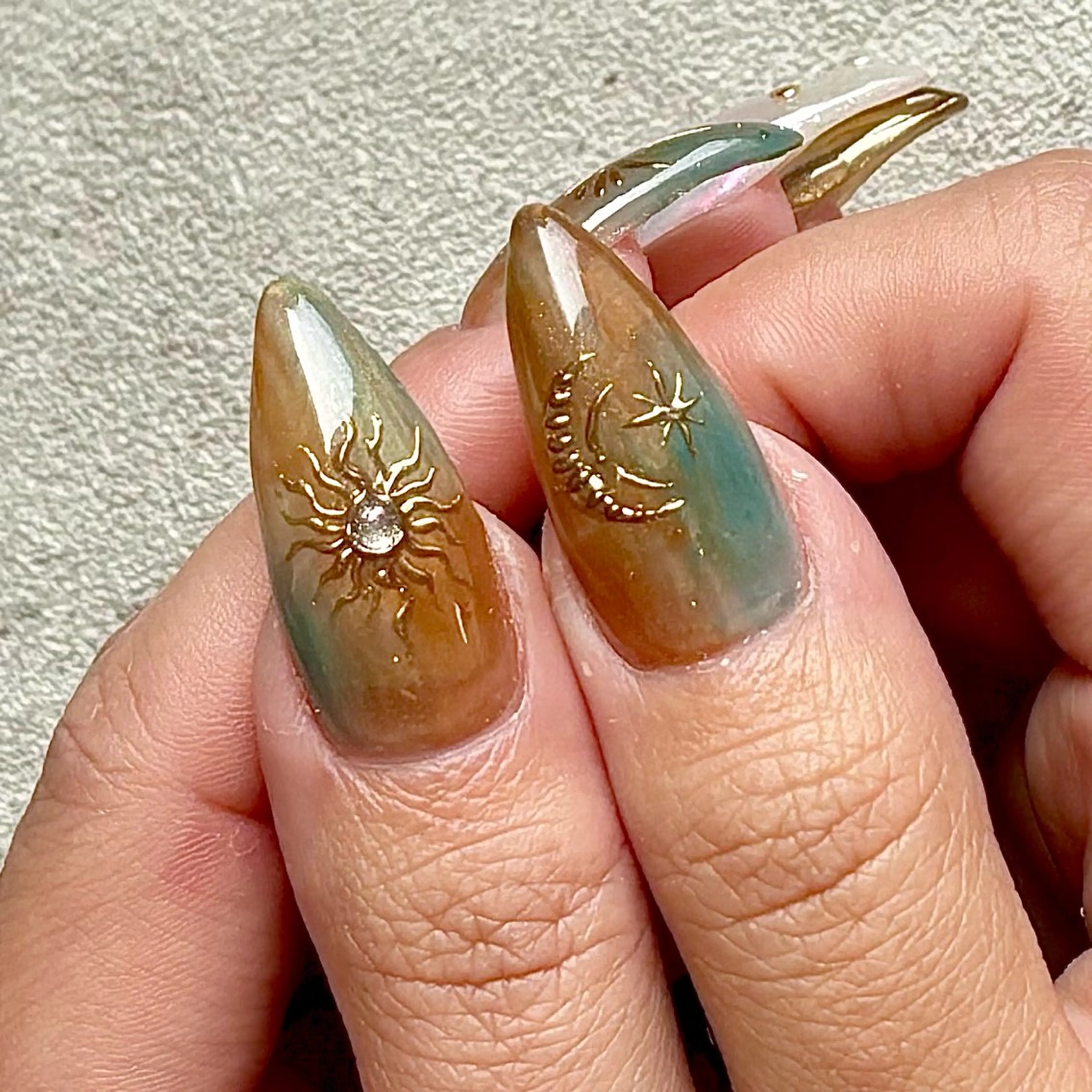 ネイル ハンドネイル Allure小山店 後藤文香のネイルデザイン