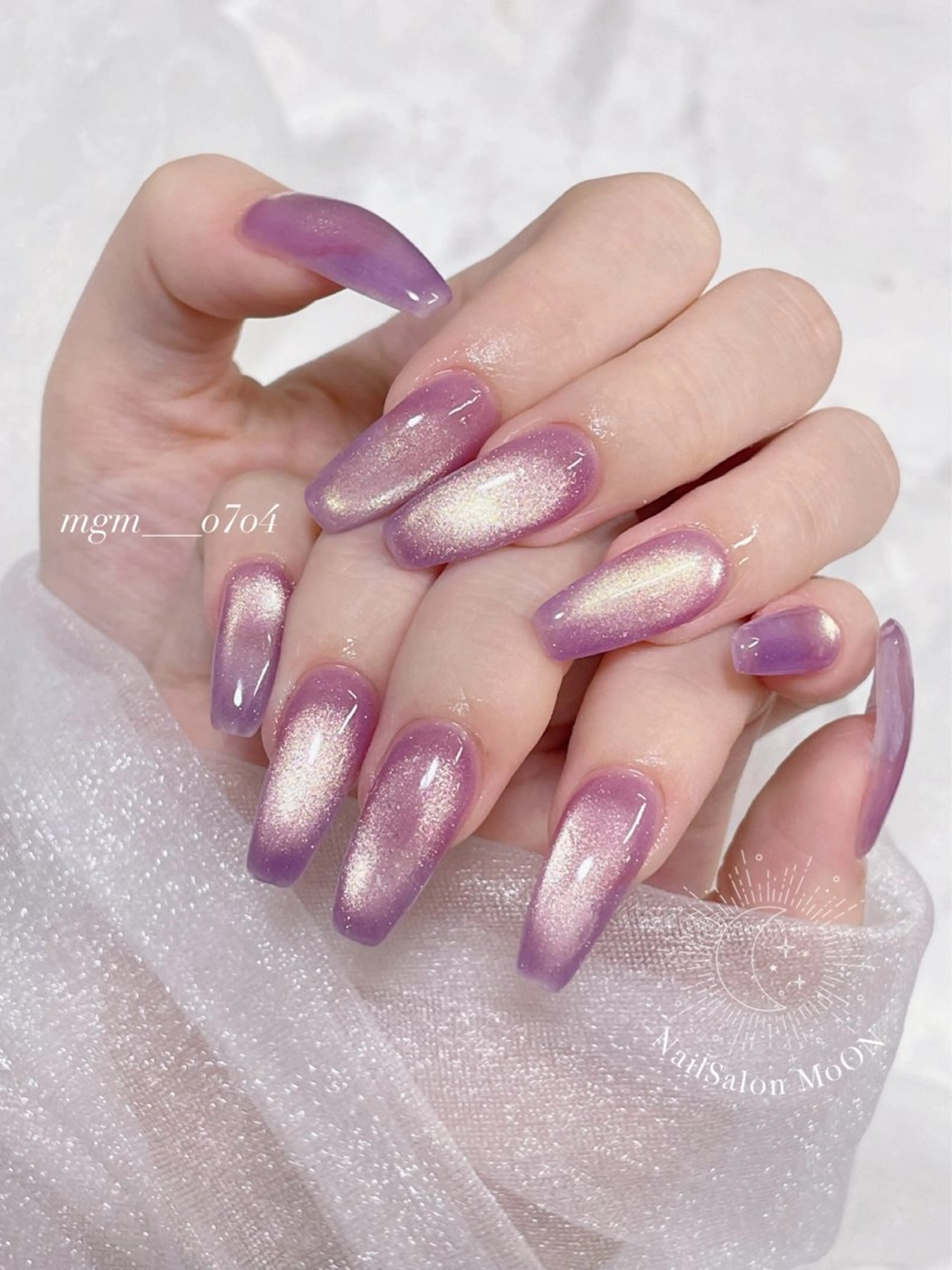 ハンドネイル ハンドケア MoON...❤︎ MeGuのネイルデザイン