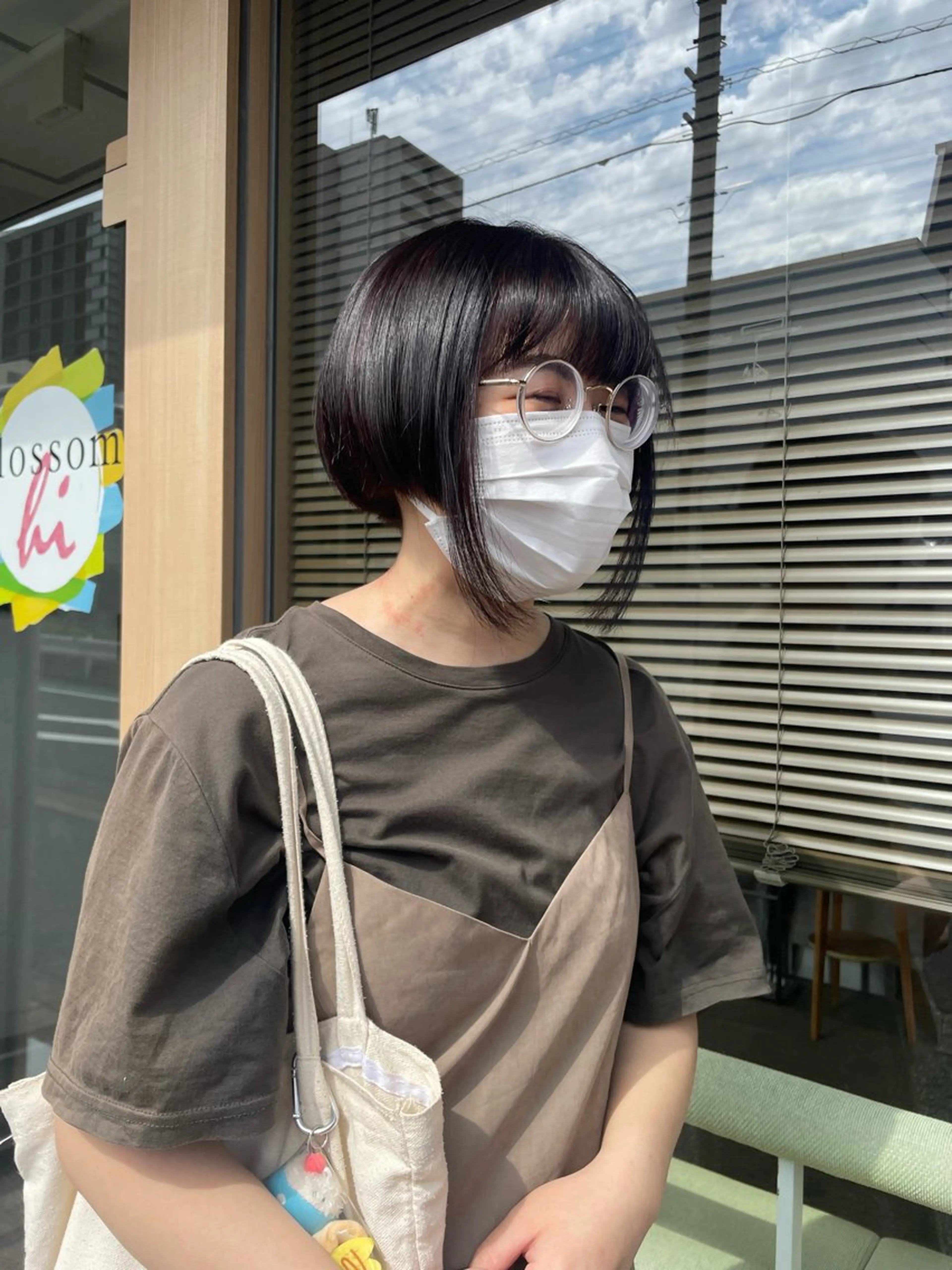 ショート カラー ブラウンカラー ダークブラウン 髪質改善/Bloss om🌷高橋沙衣のヘアスタイル