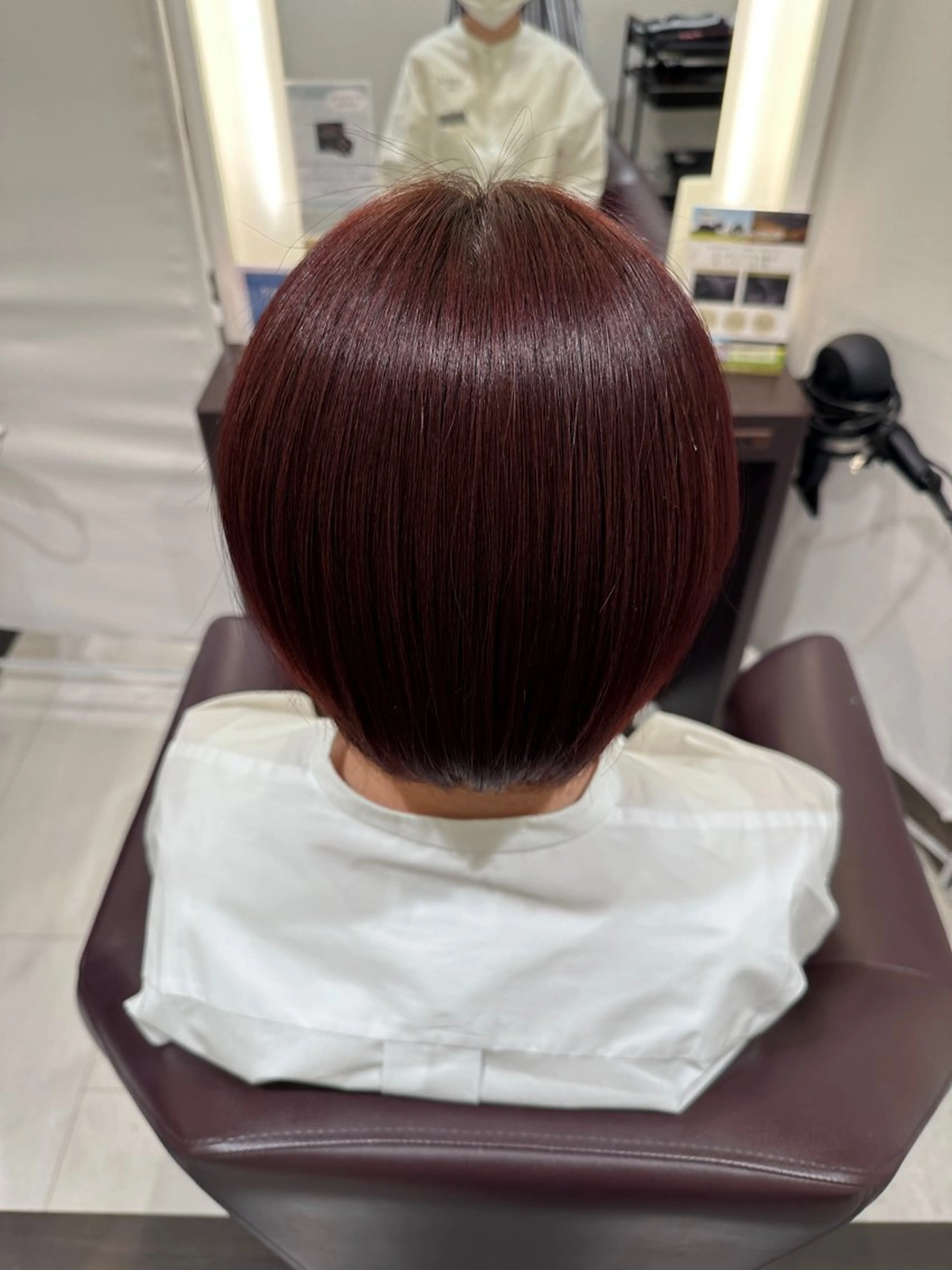 カラー 中村 悠のヘアスタイル
