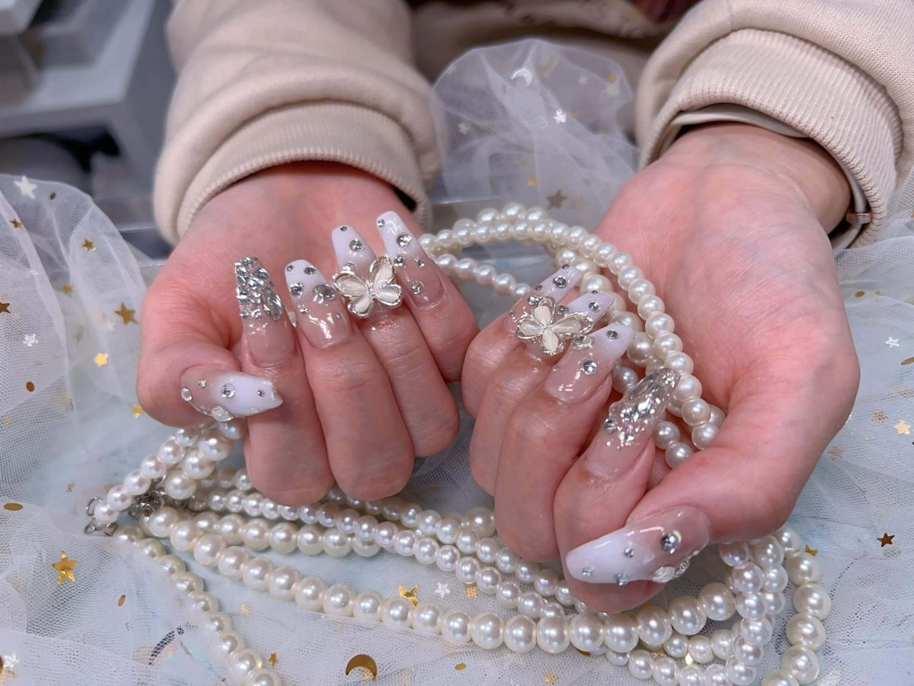 セミロング 🐼panda nail所属・ロレイン ちゃんのネイルデザイン