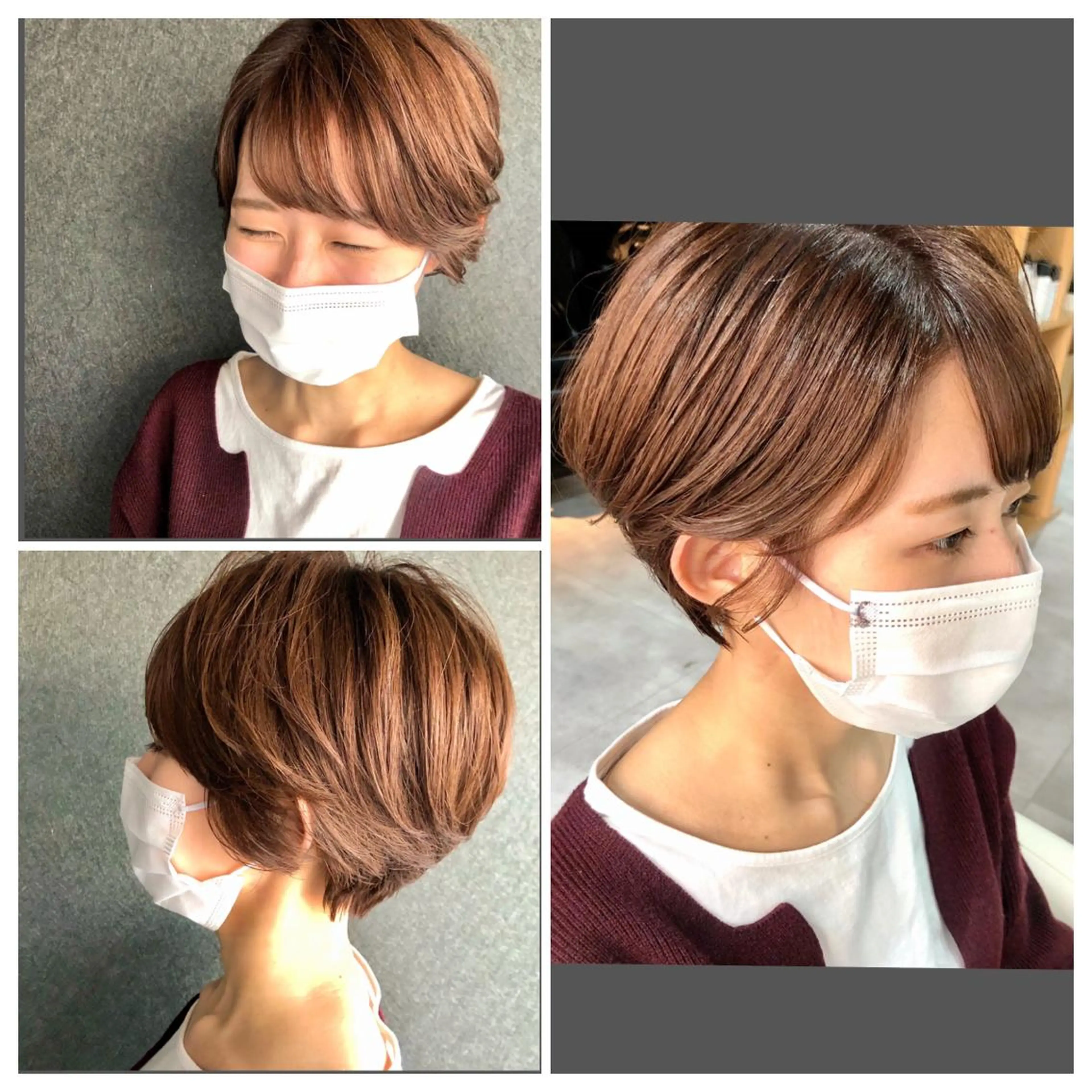 ショート シェアハピ 隼人のヘアスタイル