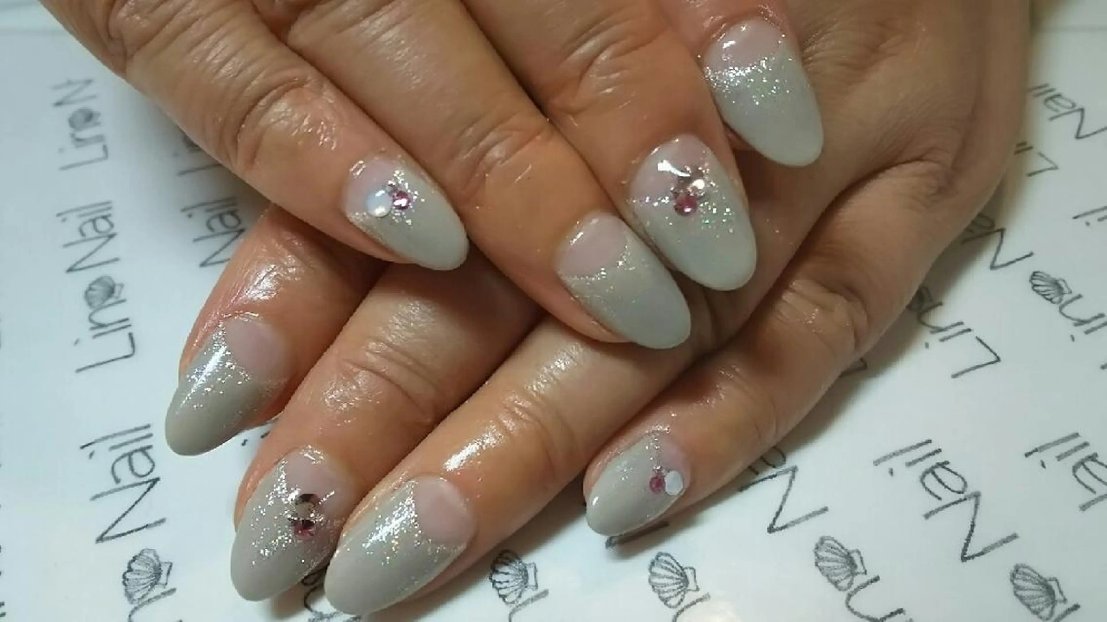 ショート ミディアム セミロング ロング カラー ネイル まつエク Lino Nail(リノネイル)所属・Lino Nail sekitomiのネイルデザイン