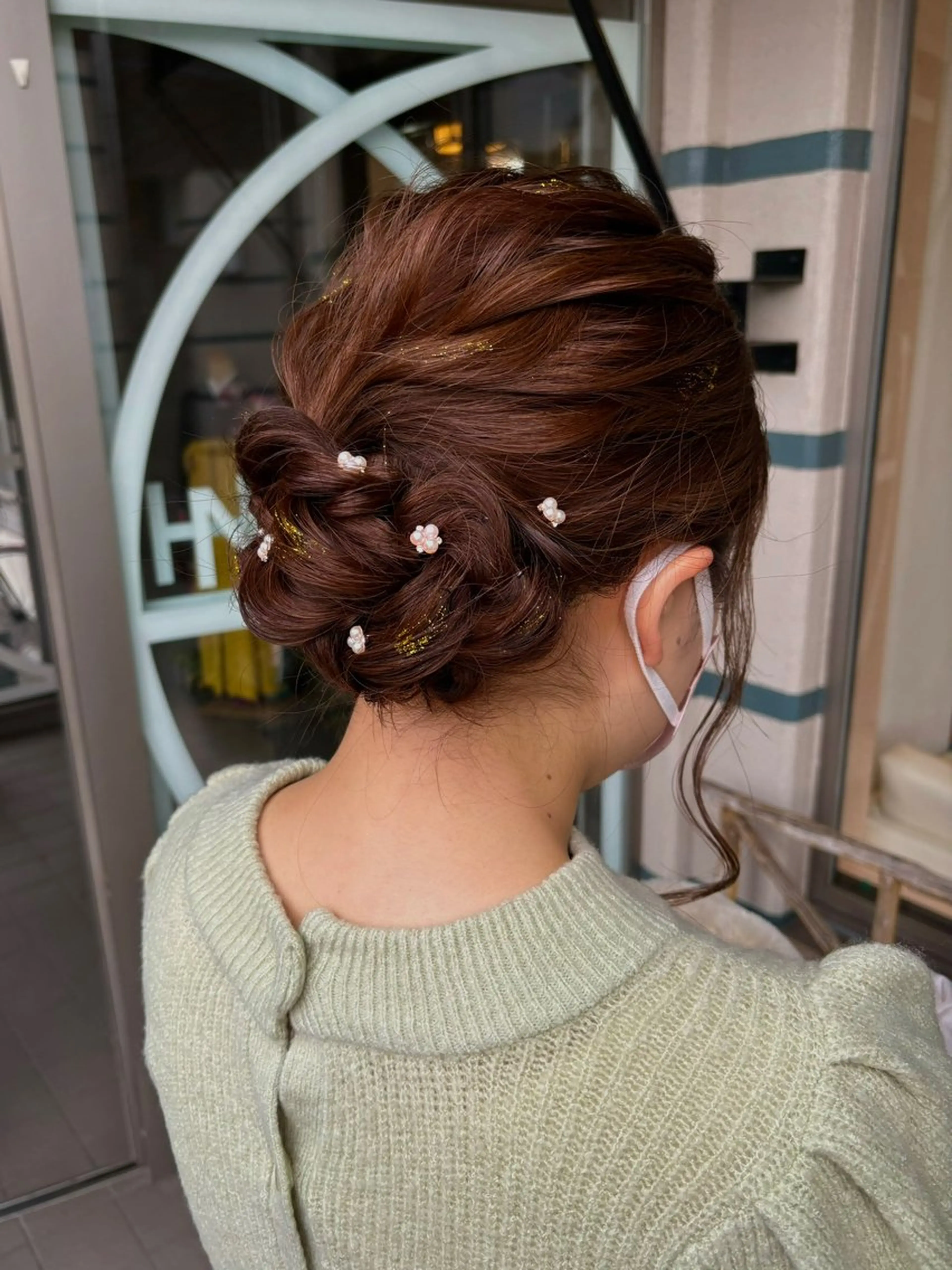 セミロング 庄司 桜のヘアスタイル