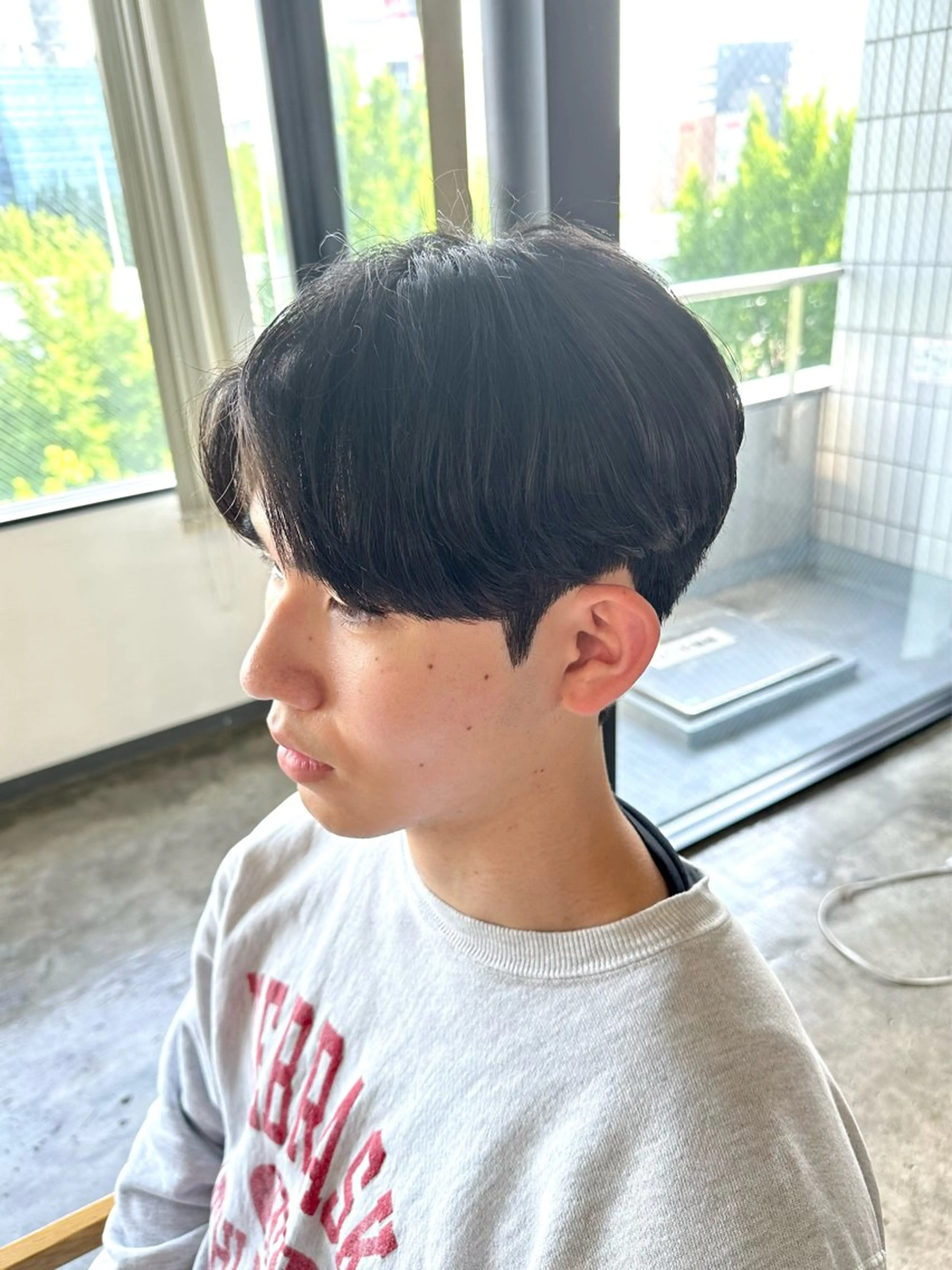 メンズ ダウンパーマ メンズ韓国風 韓国マッシュ マッシュ メンズパーマ カット パーマ トリートメント 骨格補正施術/メンズ 専門美容師/YUYAのヘアスタイル